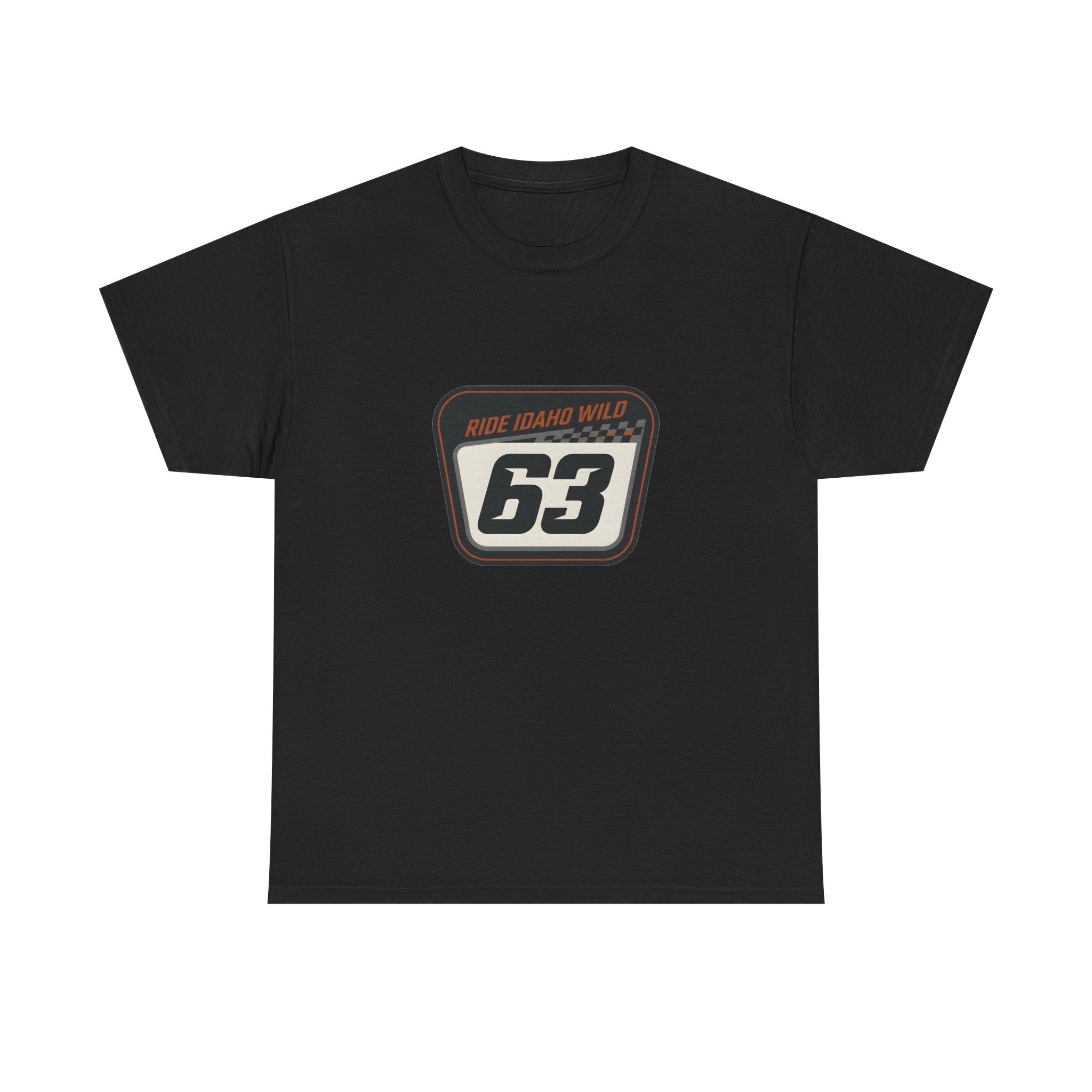 Ride Idaho Wild - MX 63 Number Plate Tee