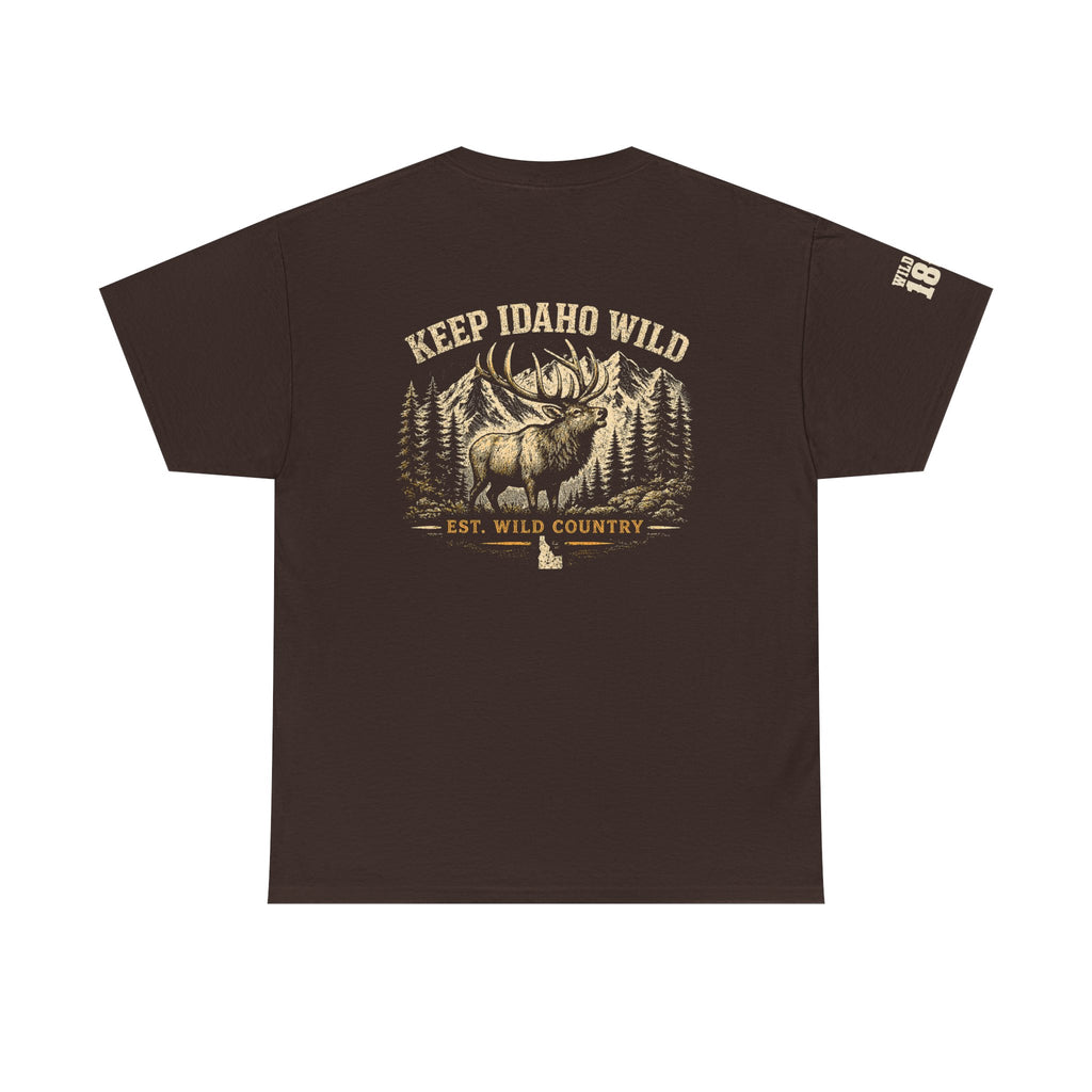 Keep Idaho Wild — Bull Elk Tee