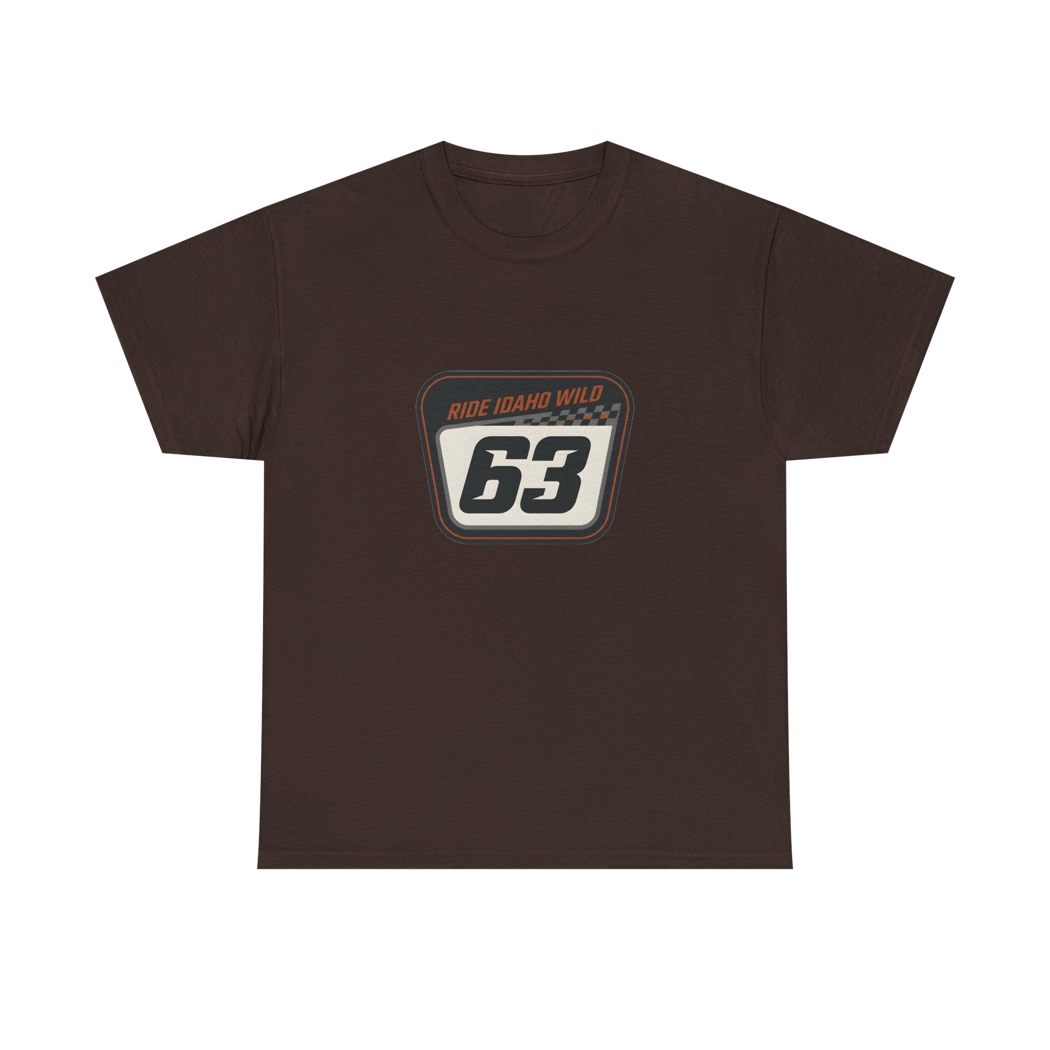Ride Idaho Wild - MX 63 Number Plate Tee