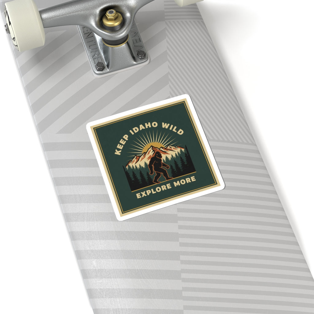 Keep Idaho Wild — Bigfoot Sticker