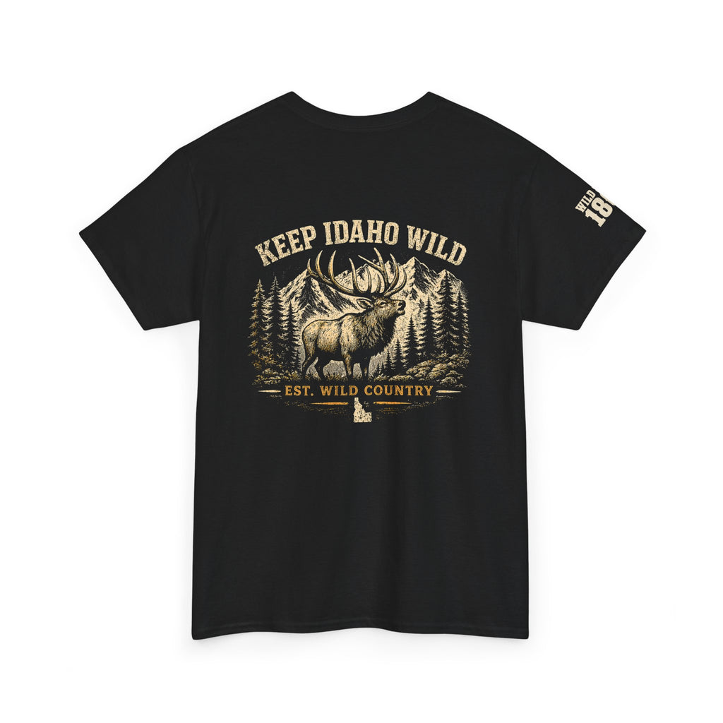Keep Idaho Wild — Bull Elk Tee