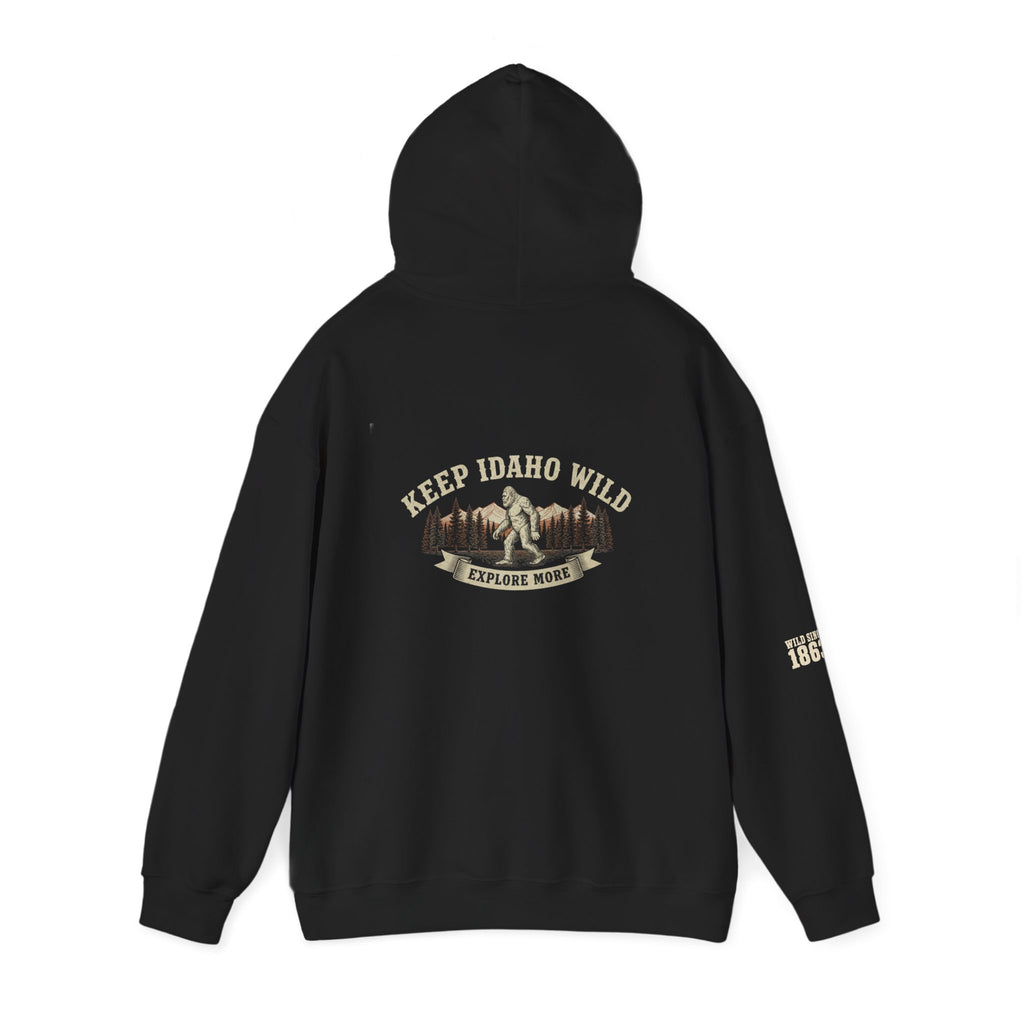 Keep Idaho Wild - Bigfoot Hoodie