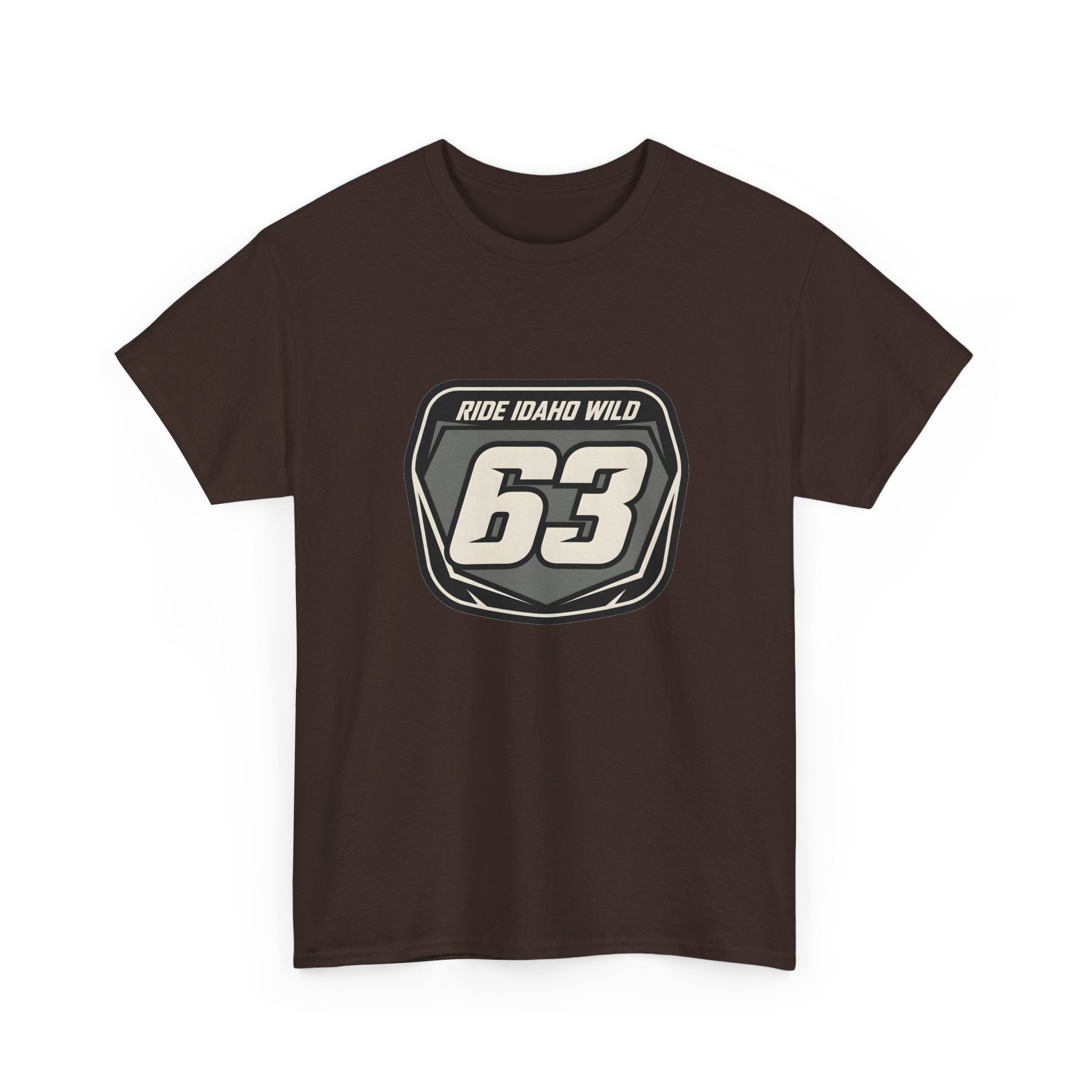 Ride Idaho Wild - Monochrome MX 63 Plate Tee