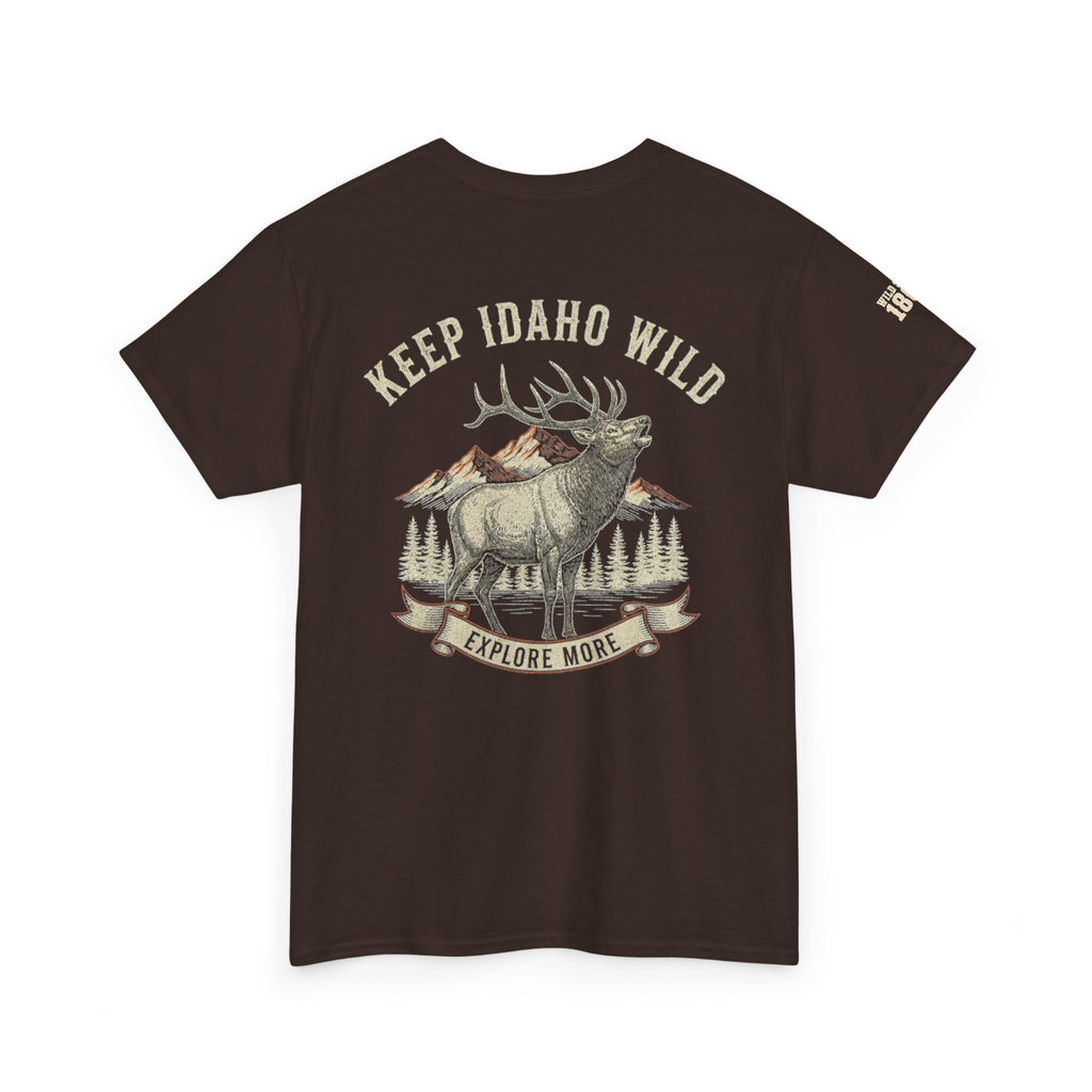 Keep Idaho Wild - Bull Elk Tee
