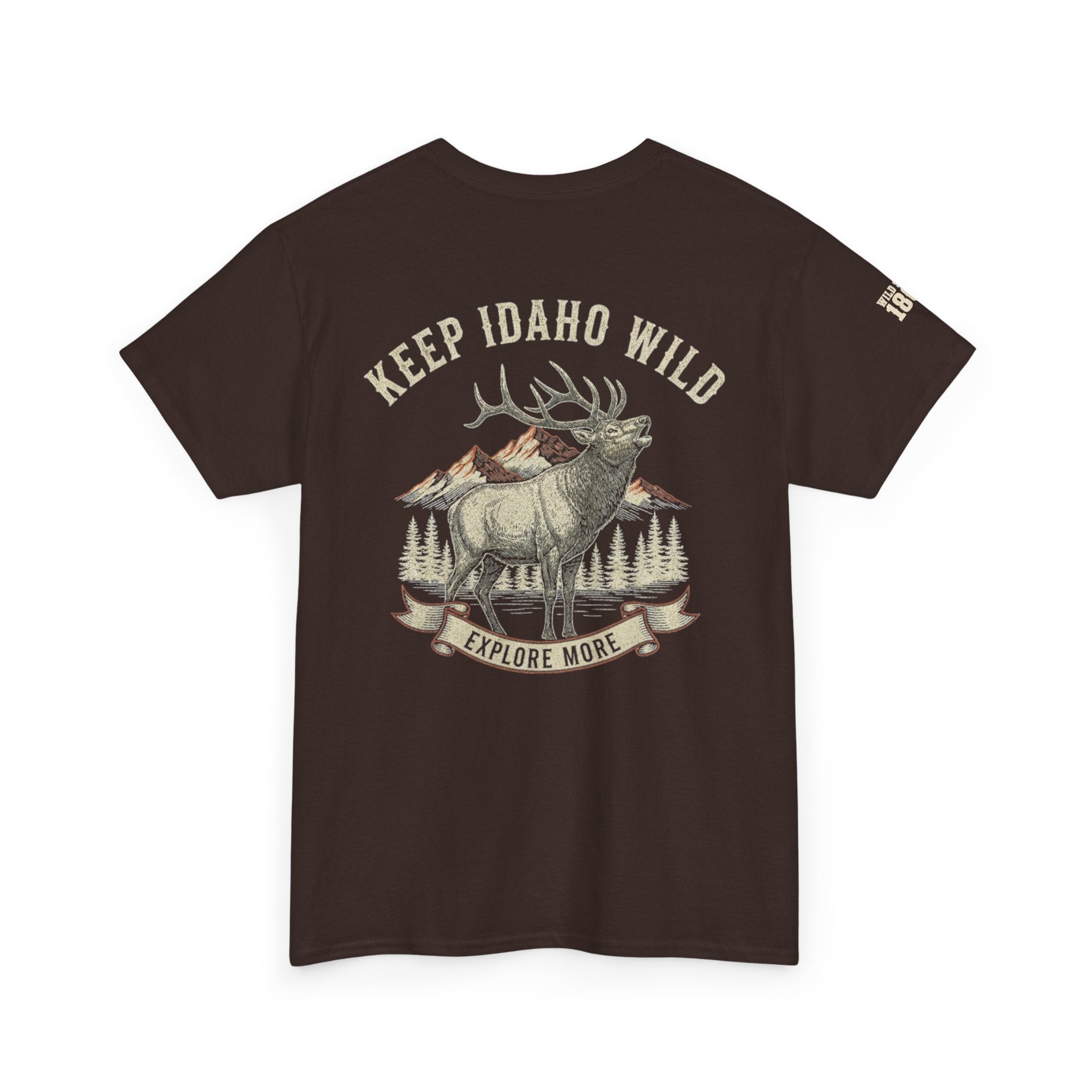 Keep Idaho Wild - Bull Elk Tee