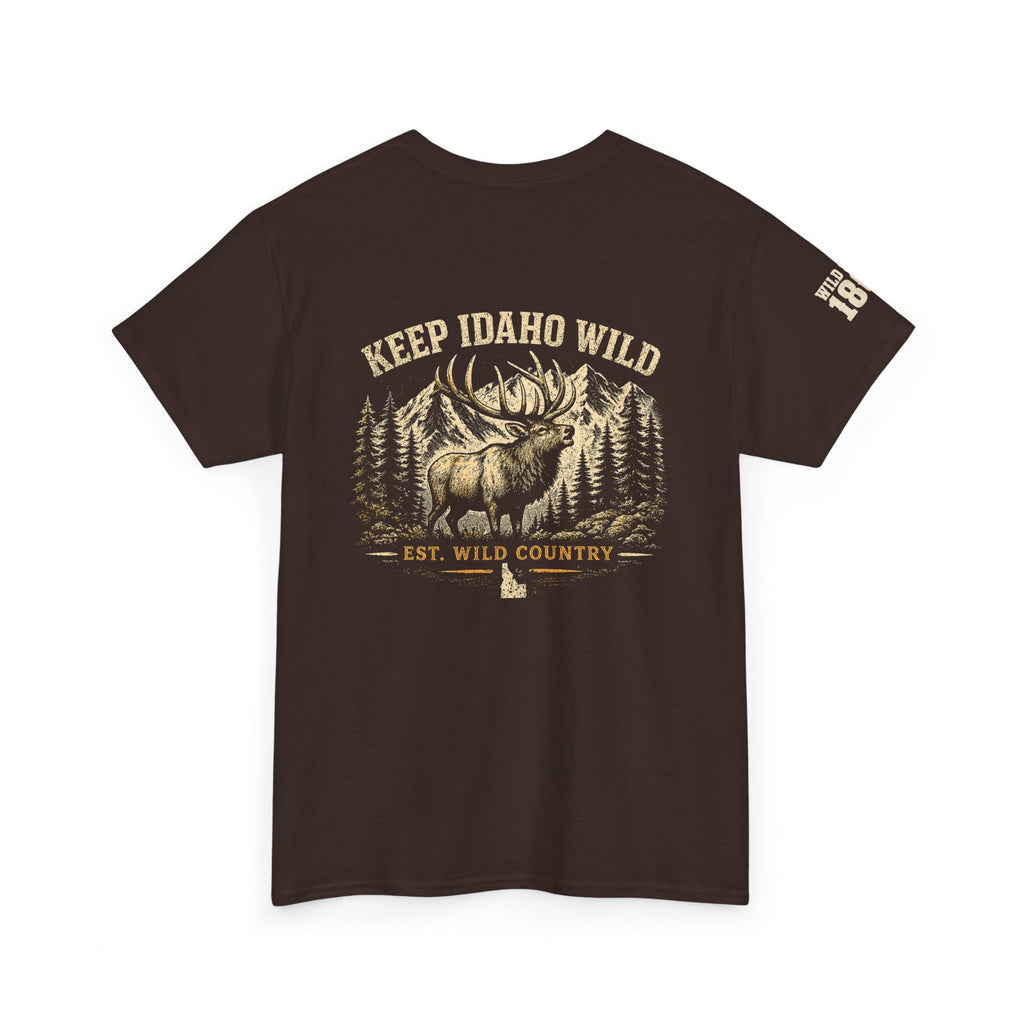 Keep Idaho Wild — Bull Elk Tee