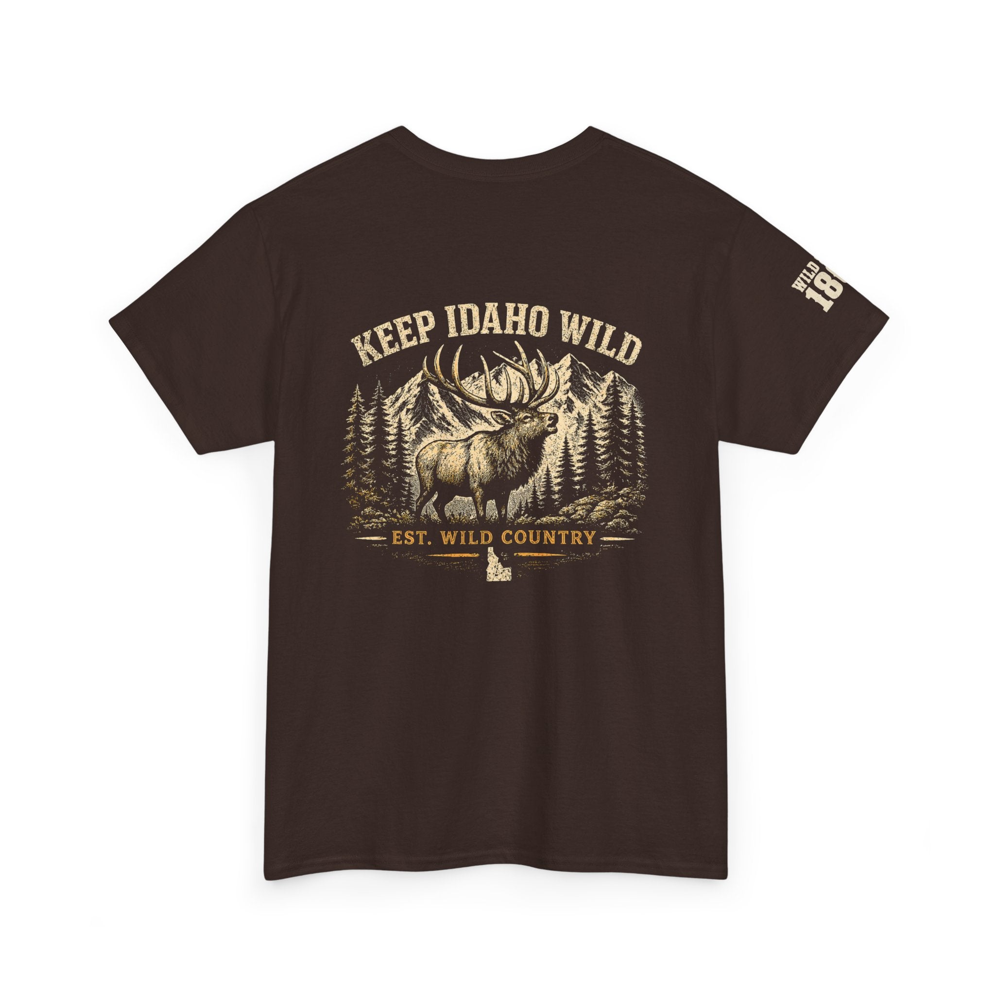 Keep Idaho Wild — Bull Elk Tee