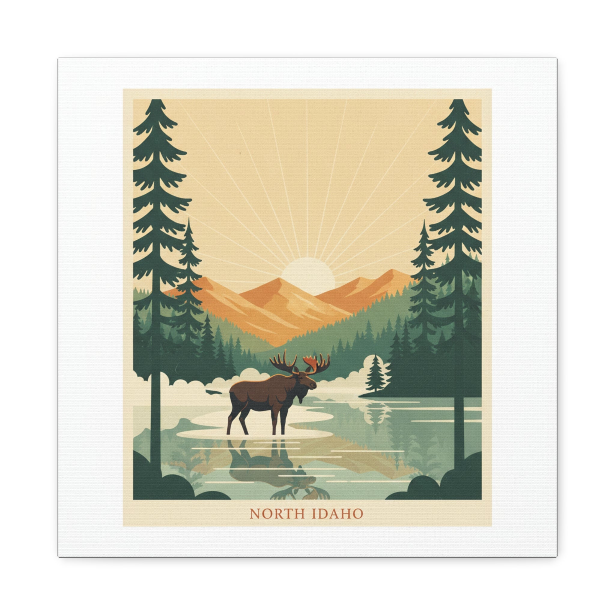 Keep Idaho Wild — North Idaho Canvas Print