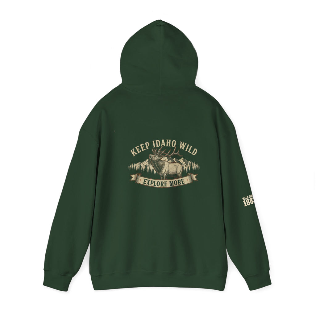 Keep Idaho Wild - Bull Elk Hoodie