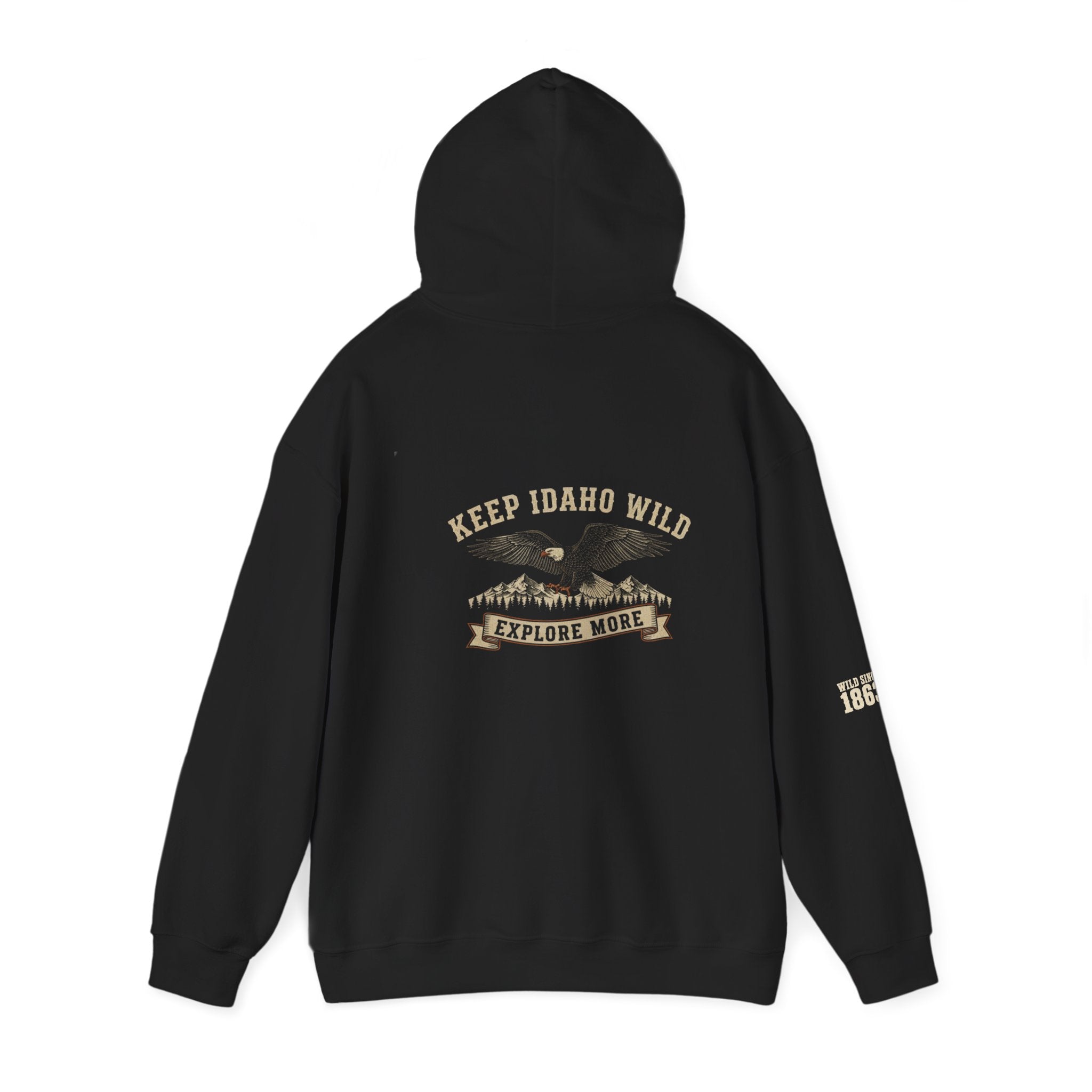 Keep Idaho Wild - Bald Eagle Hoodie