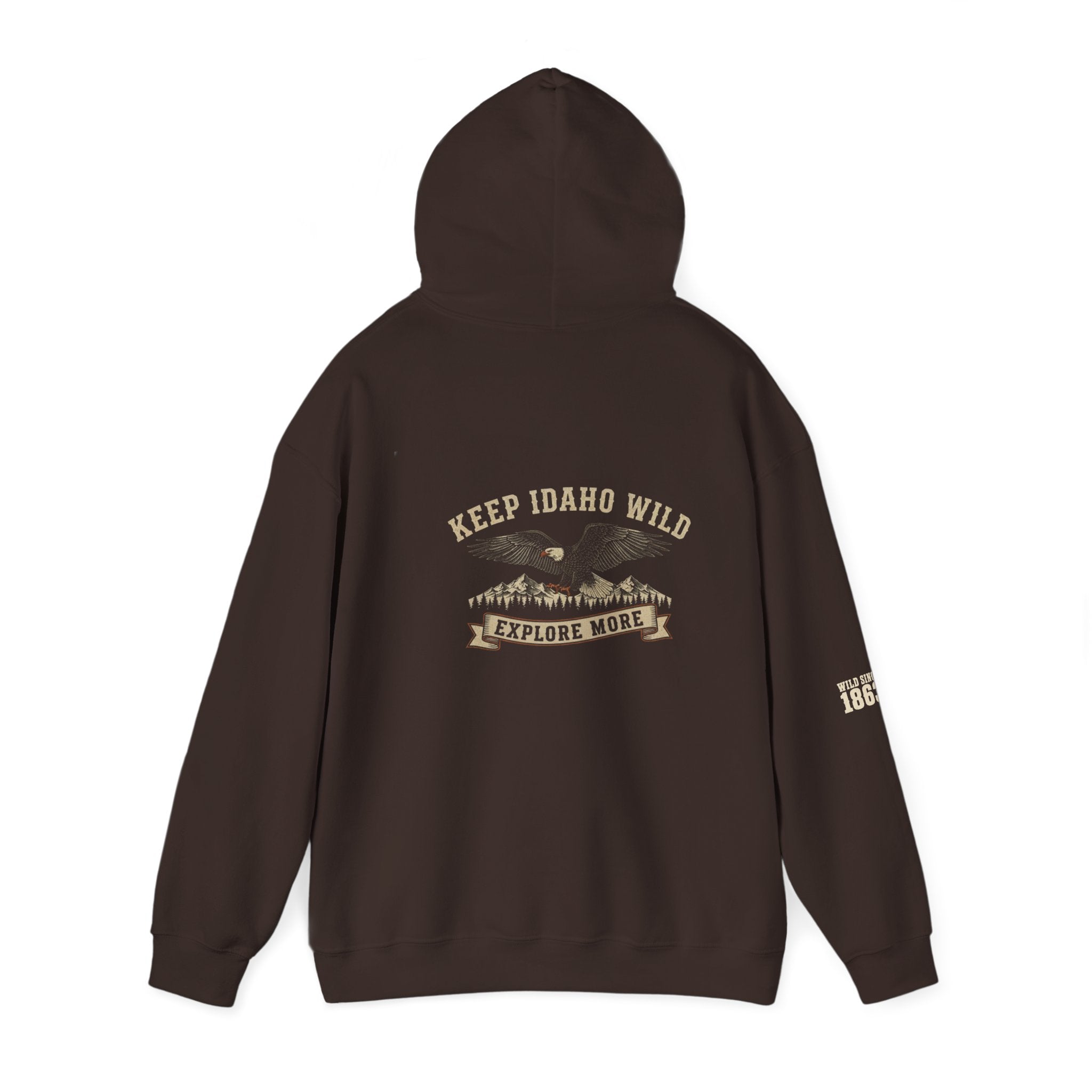 Keep Idaho Wild - Bald Eagle Hoodie