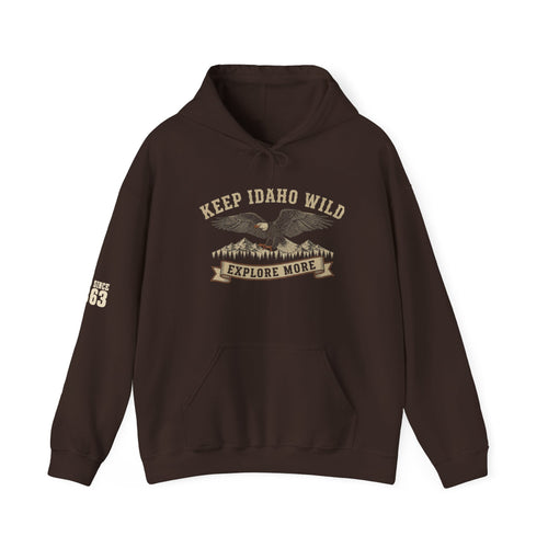 Keep Idaho Wild - Bald Eagle Hoodie