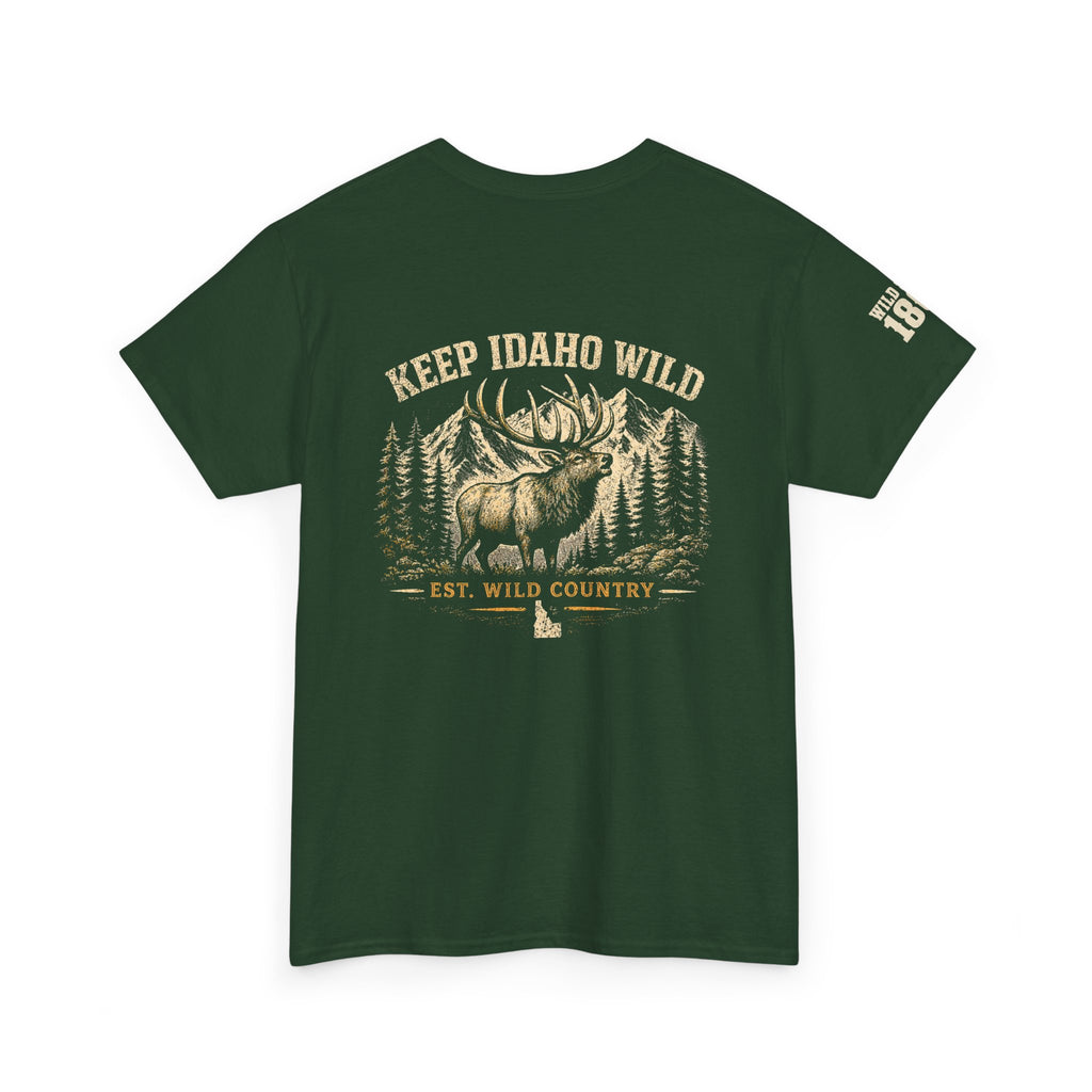 Keep Idaho Wild — Bull Elk Tee