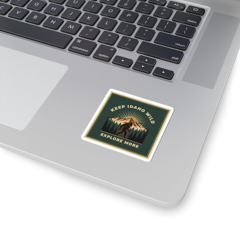 Keep Idaho Wild — Bigfoot Sticker