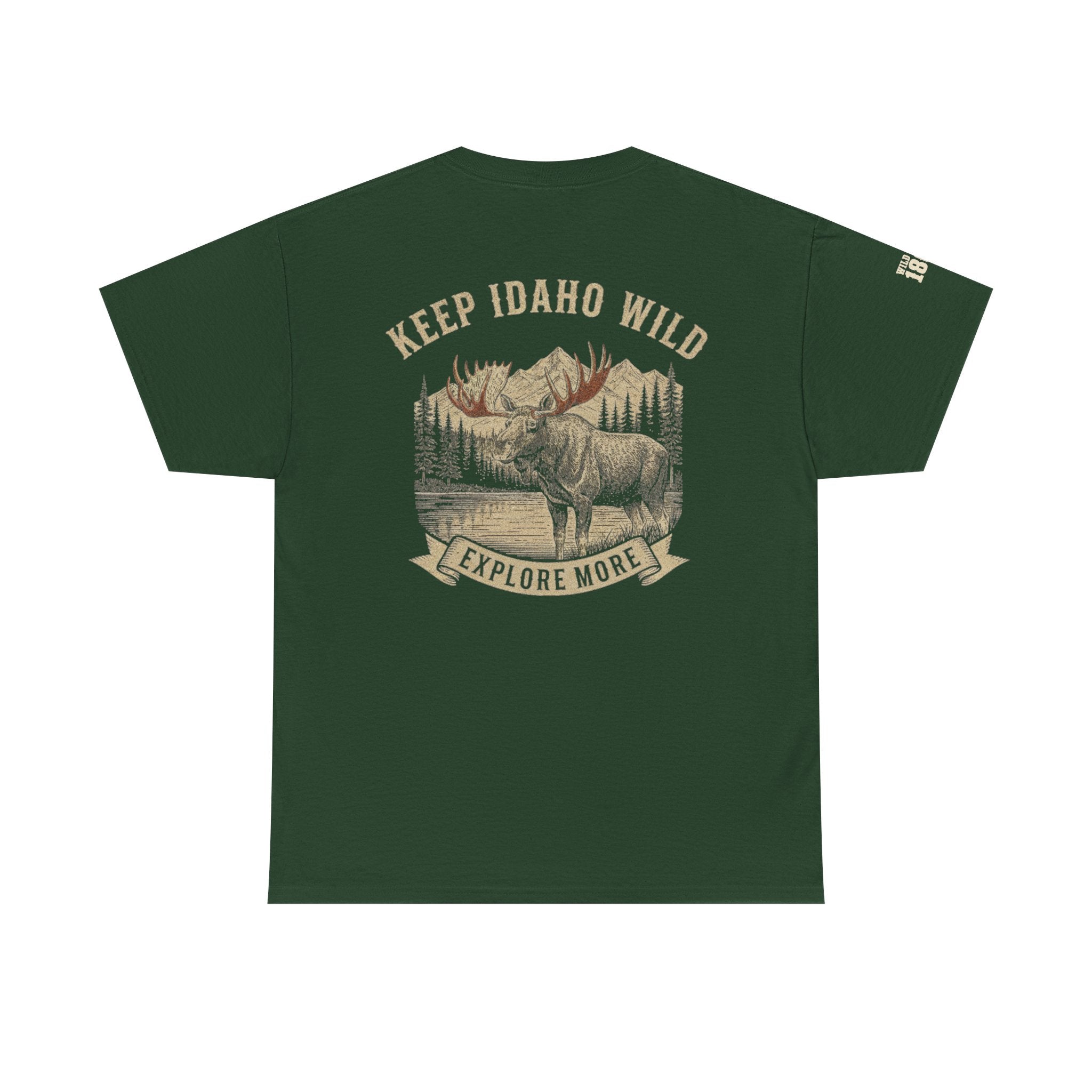 Keep Idaho Wild - Bull Moose Tee