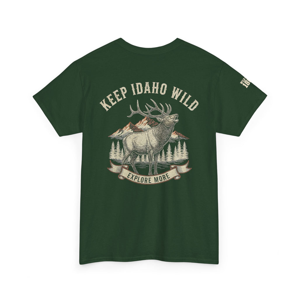 Keep Idaho Wild - Bull Elk Tee