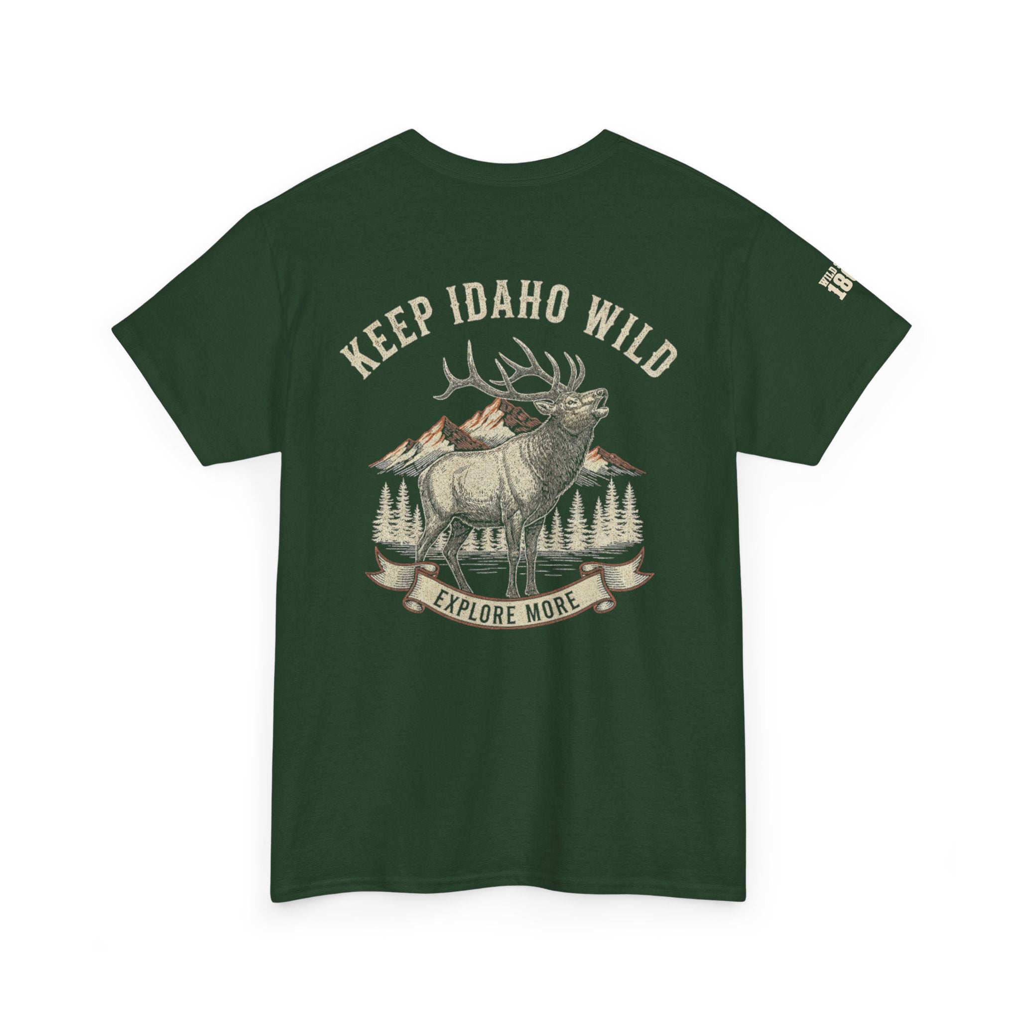 Keep Idaho Wild - Bull Elk Tee
