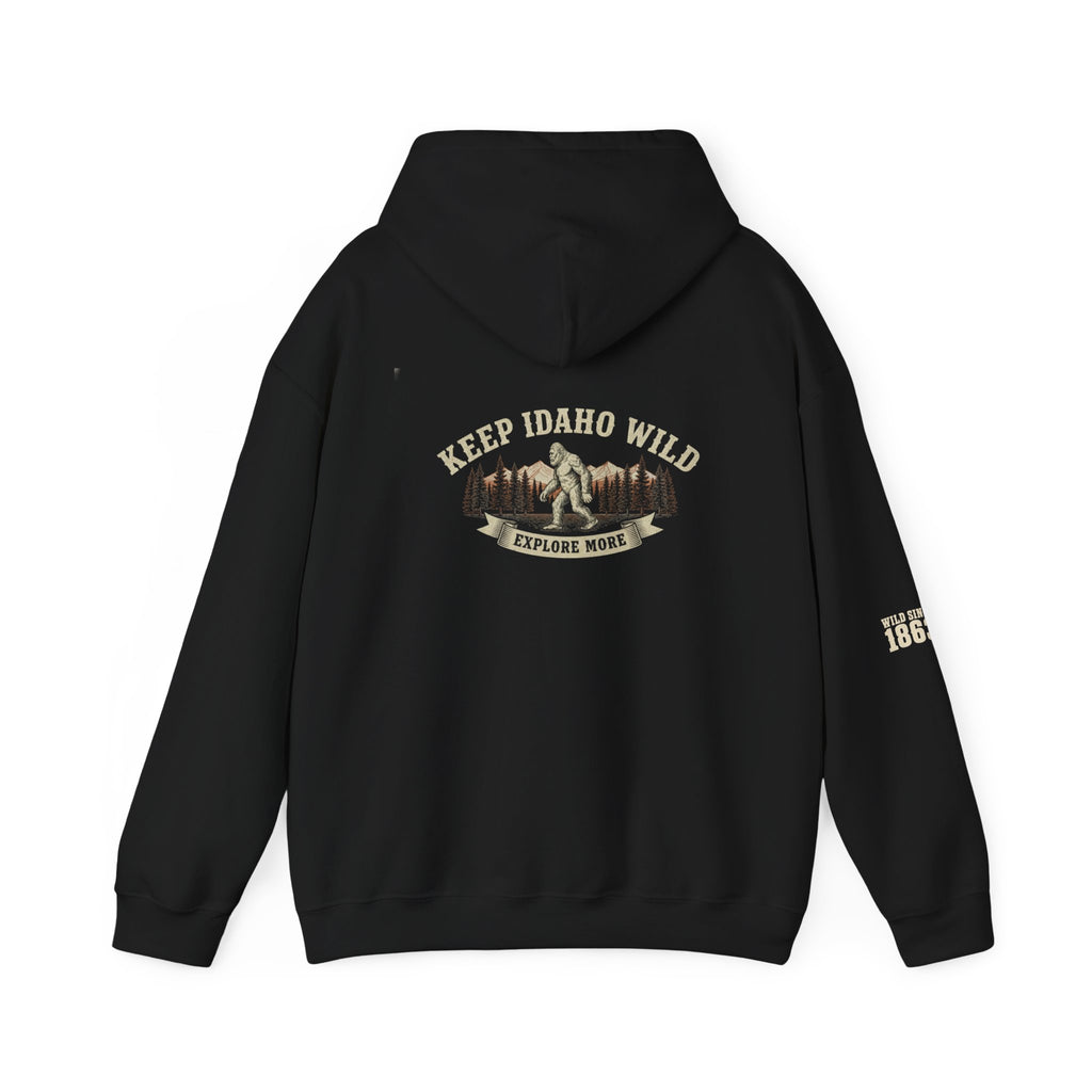 Keep Idaho Wild - Bigfoot Hoodie