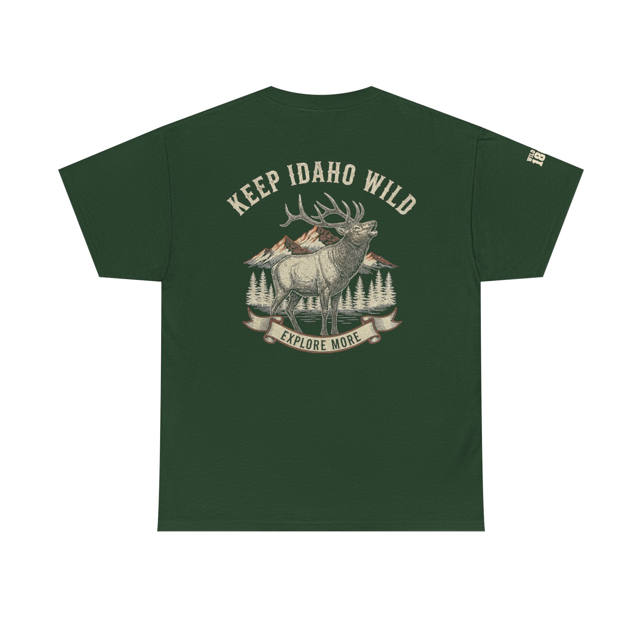 Keep Idaho Wild - Bull Elk Tee