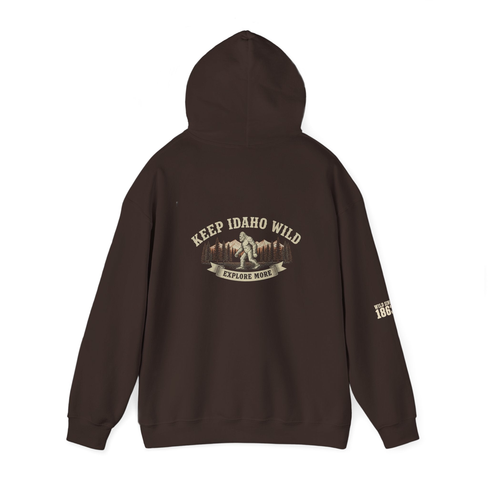 Keep Idaho Wild - Bigfoot Hoodie