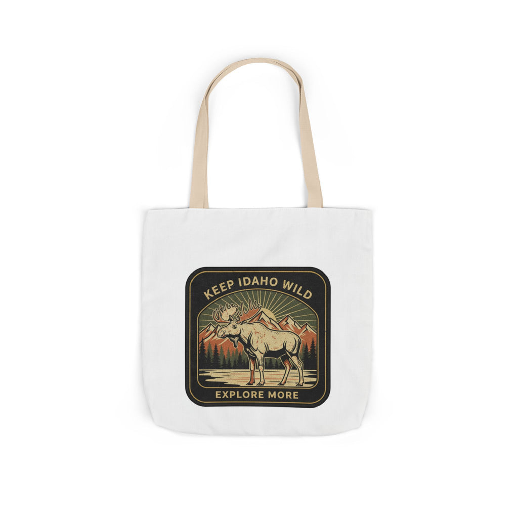 Keep Idaho Wild — Bull Moose Canvas Tote