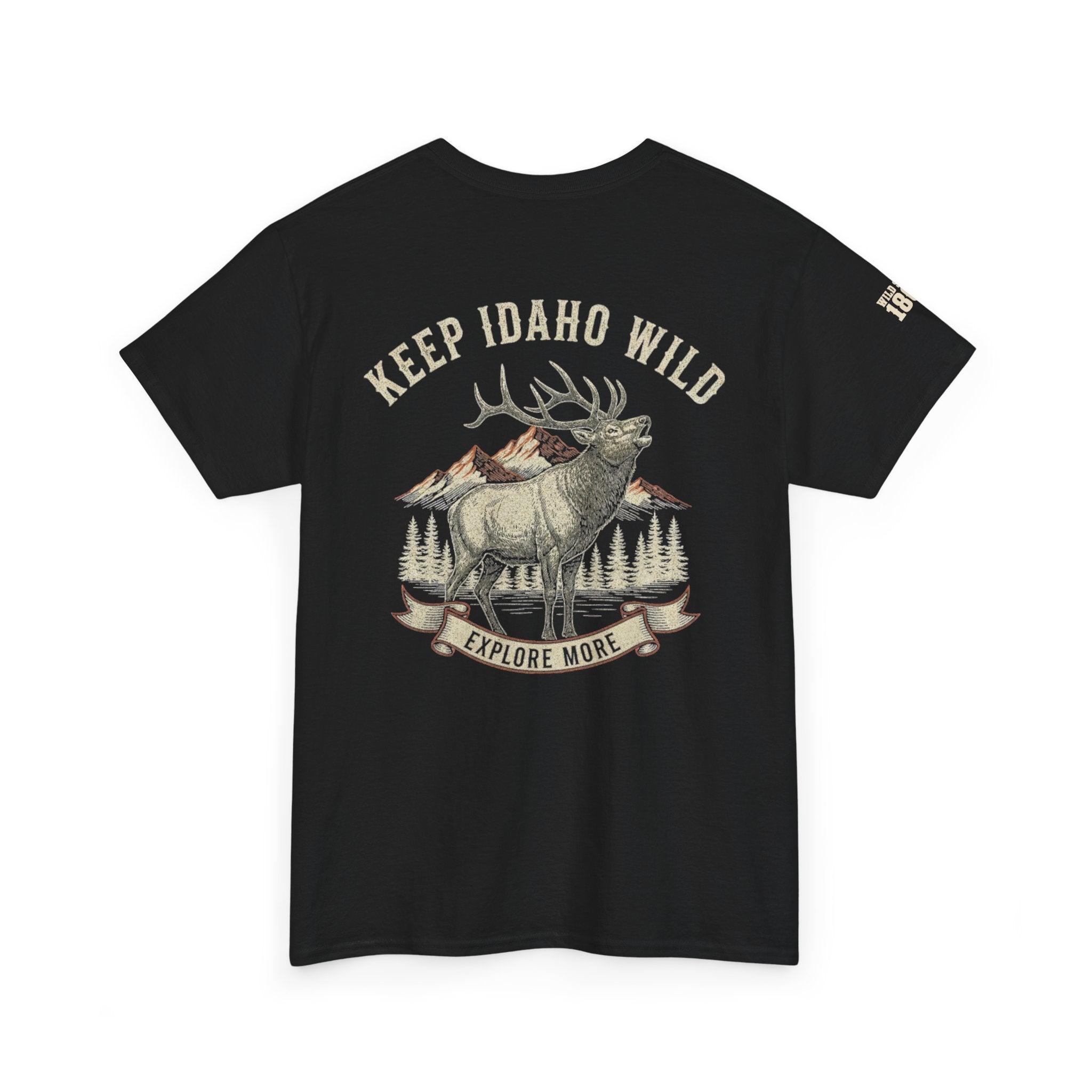 Keep Idaho Wild - Bull Elk Tee