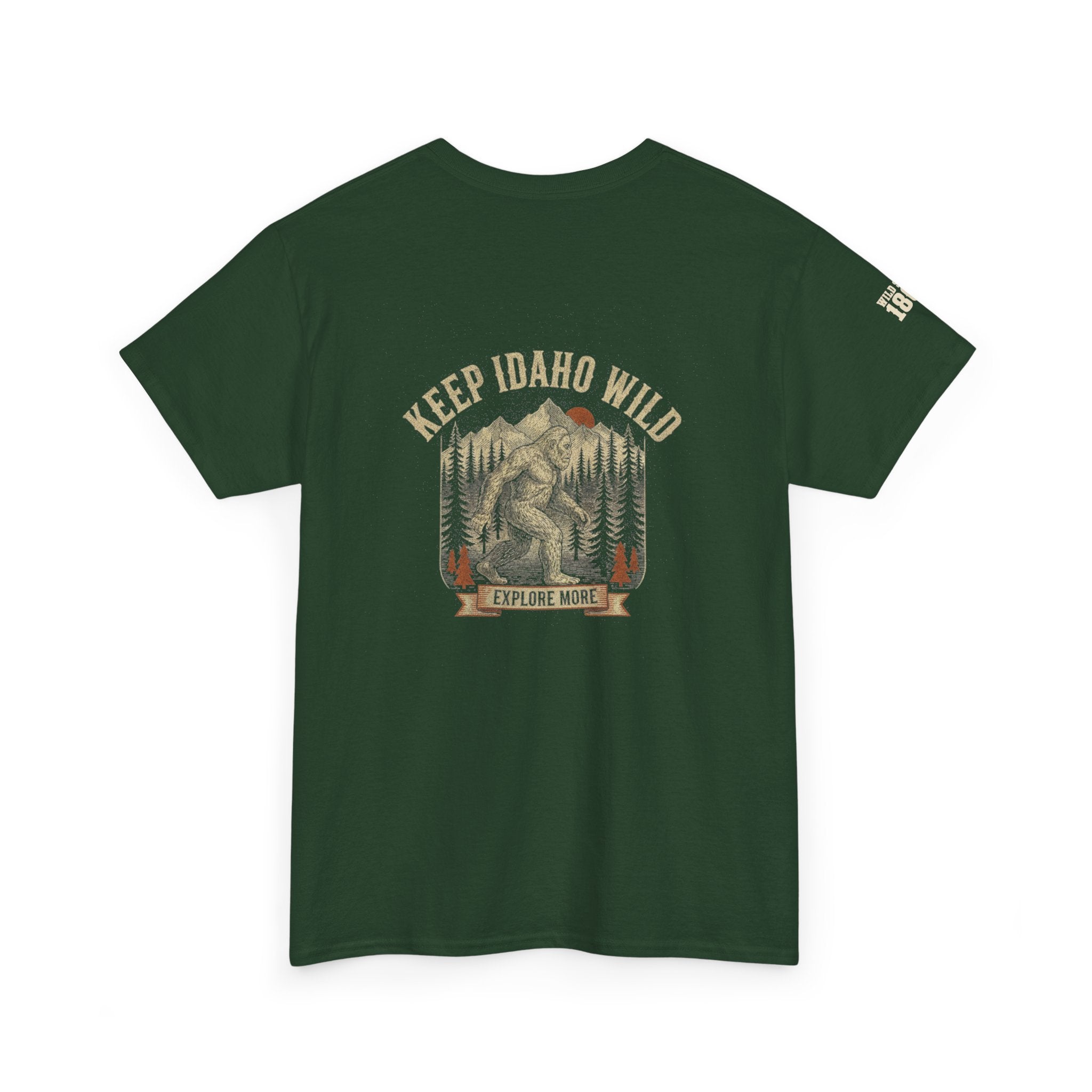 Keep Idaho Wild - Bigfoot Tee