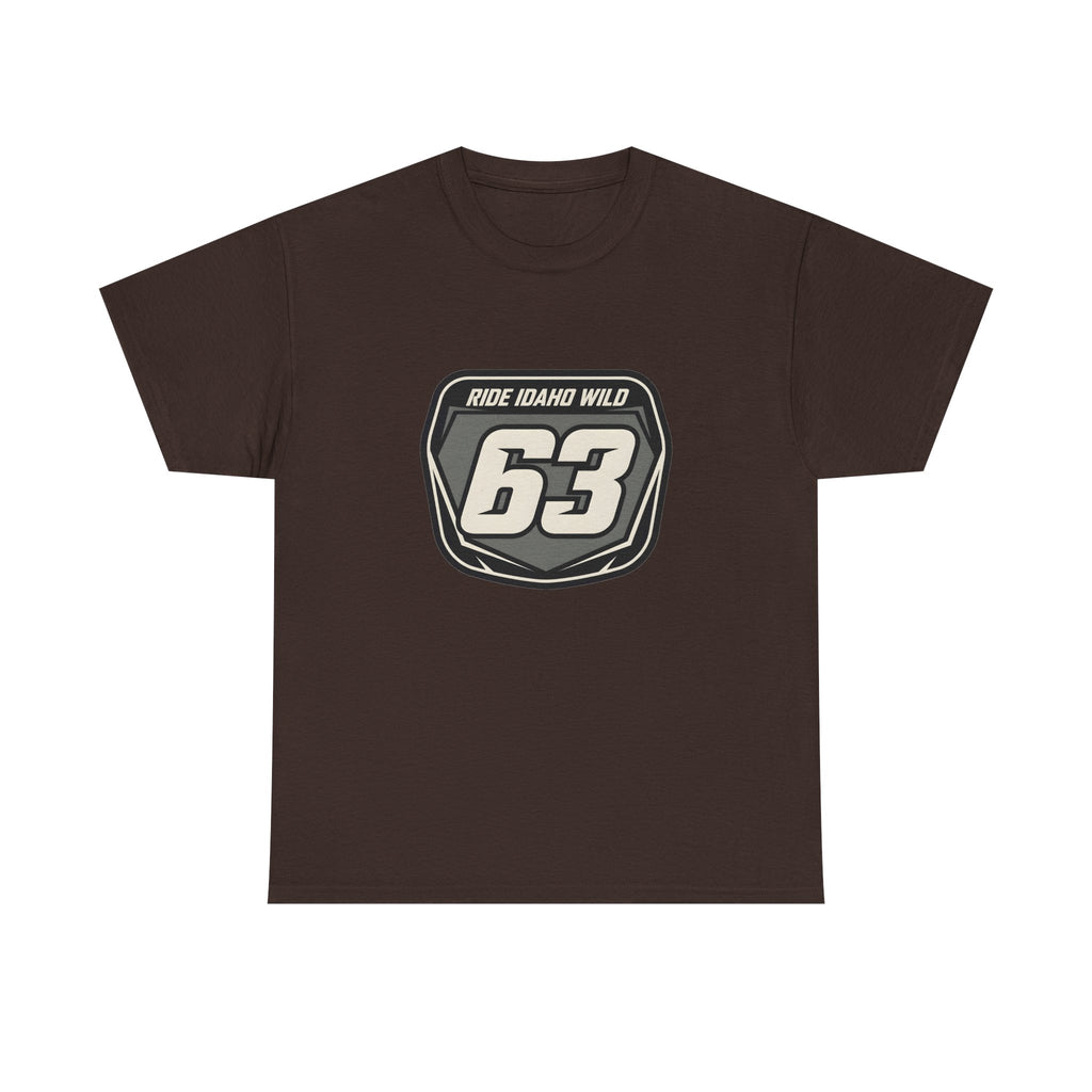 Ride Idaho Wild - Monochrome MX 63 Plate Tee