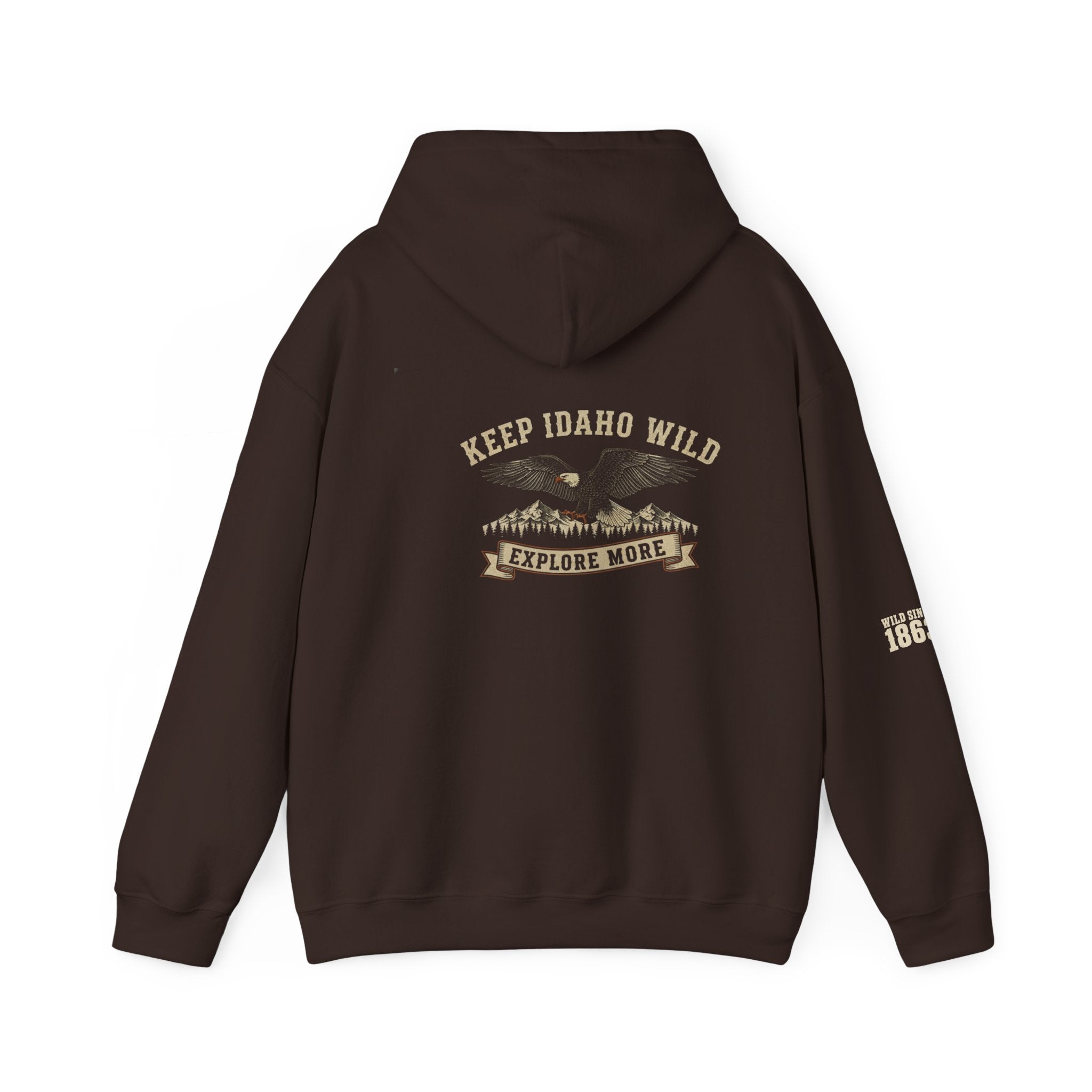 Keep Idaho Wild - Bald Eagle Hoodie