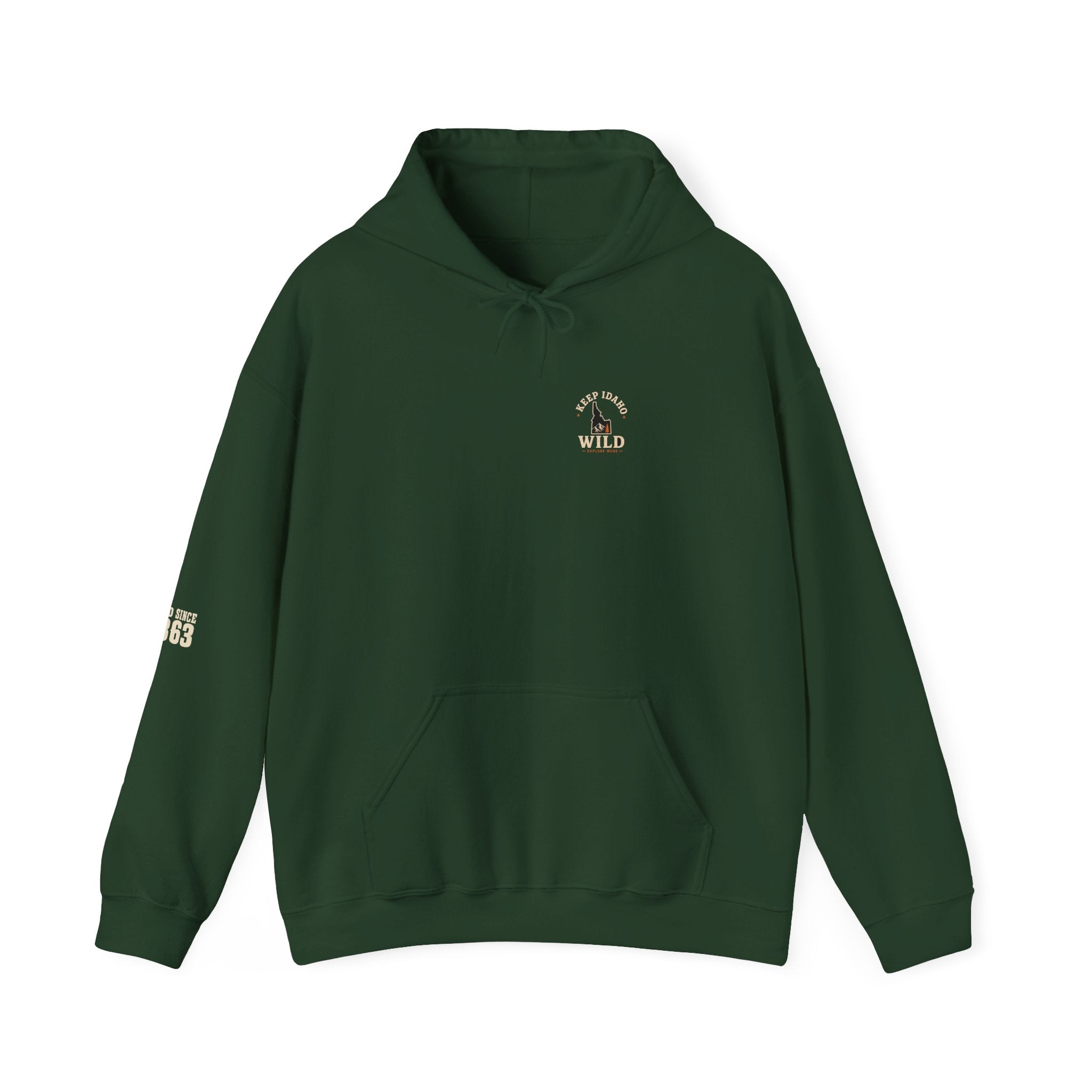 Keep Idaho Wild - Bull Moose Hoodie