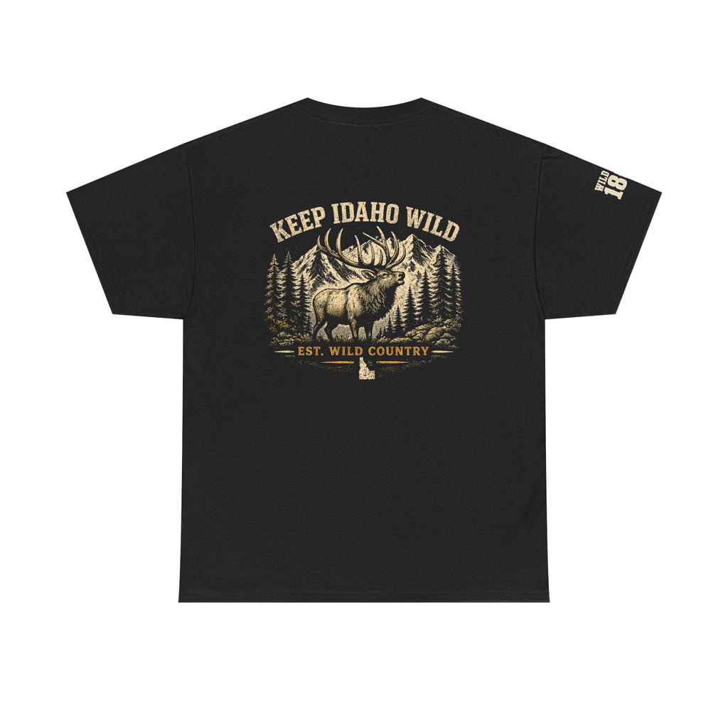 Keep Idaho Wild — Bull Elk Tee