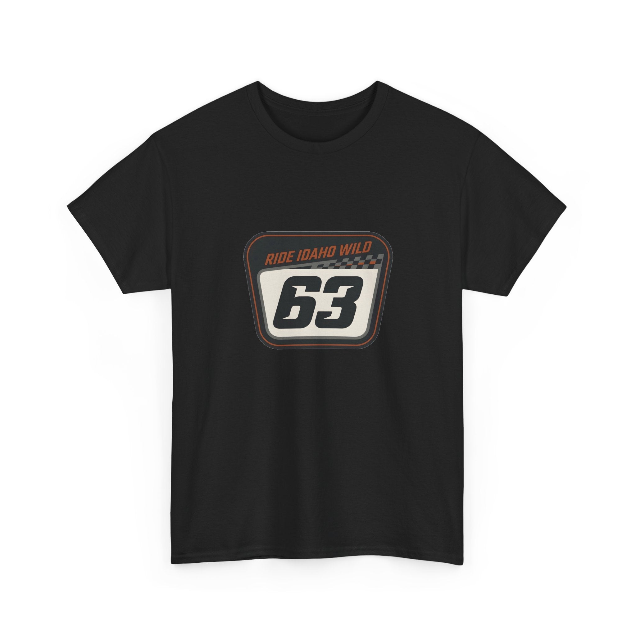 Ride Idaho Wild - MX 63 Number Plate Tee