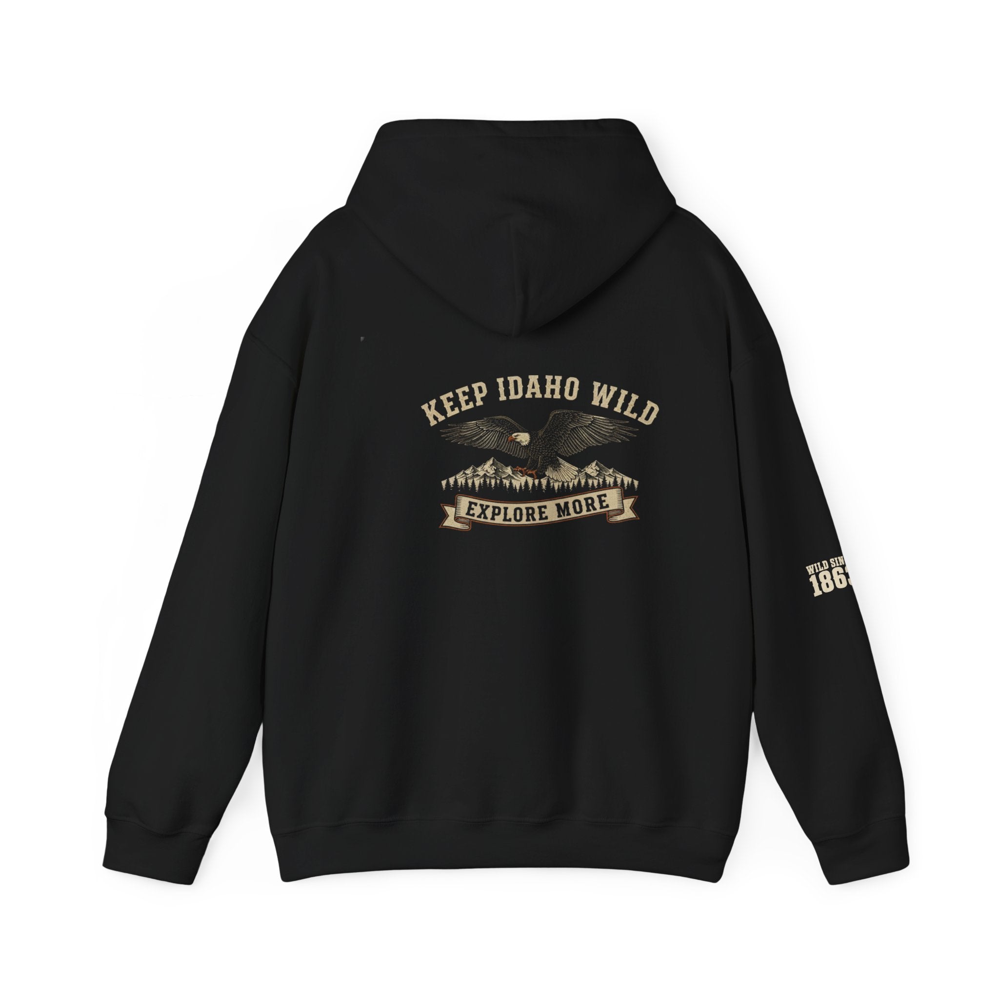 Keep Idaho Wild - Bald Eagle Hoodie