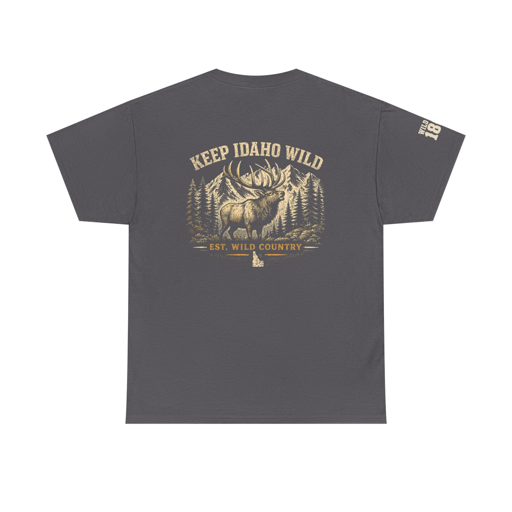 Keep Idaho Wild — Bull Elk Tee