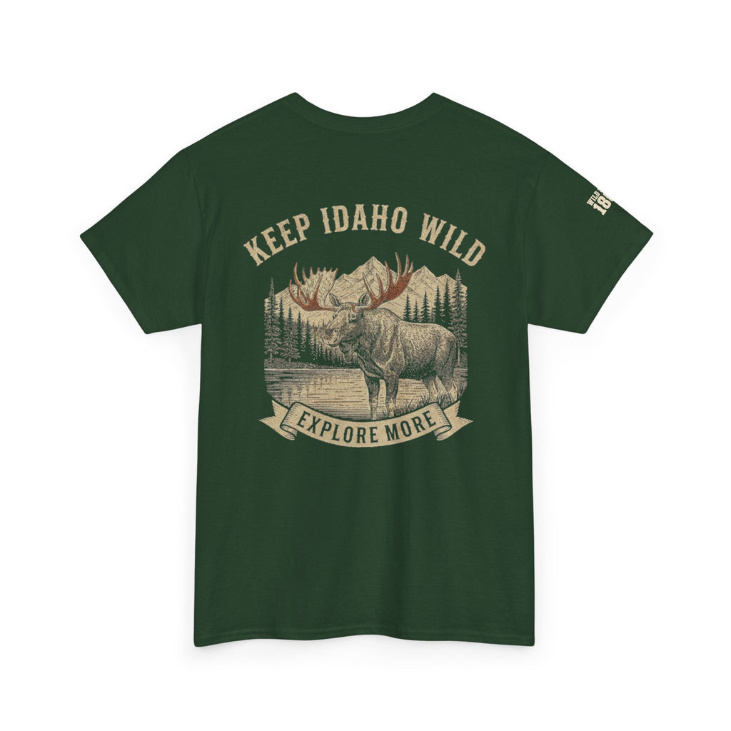 Keep Idaho Wild - Bull Moose Tee