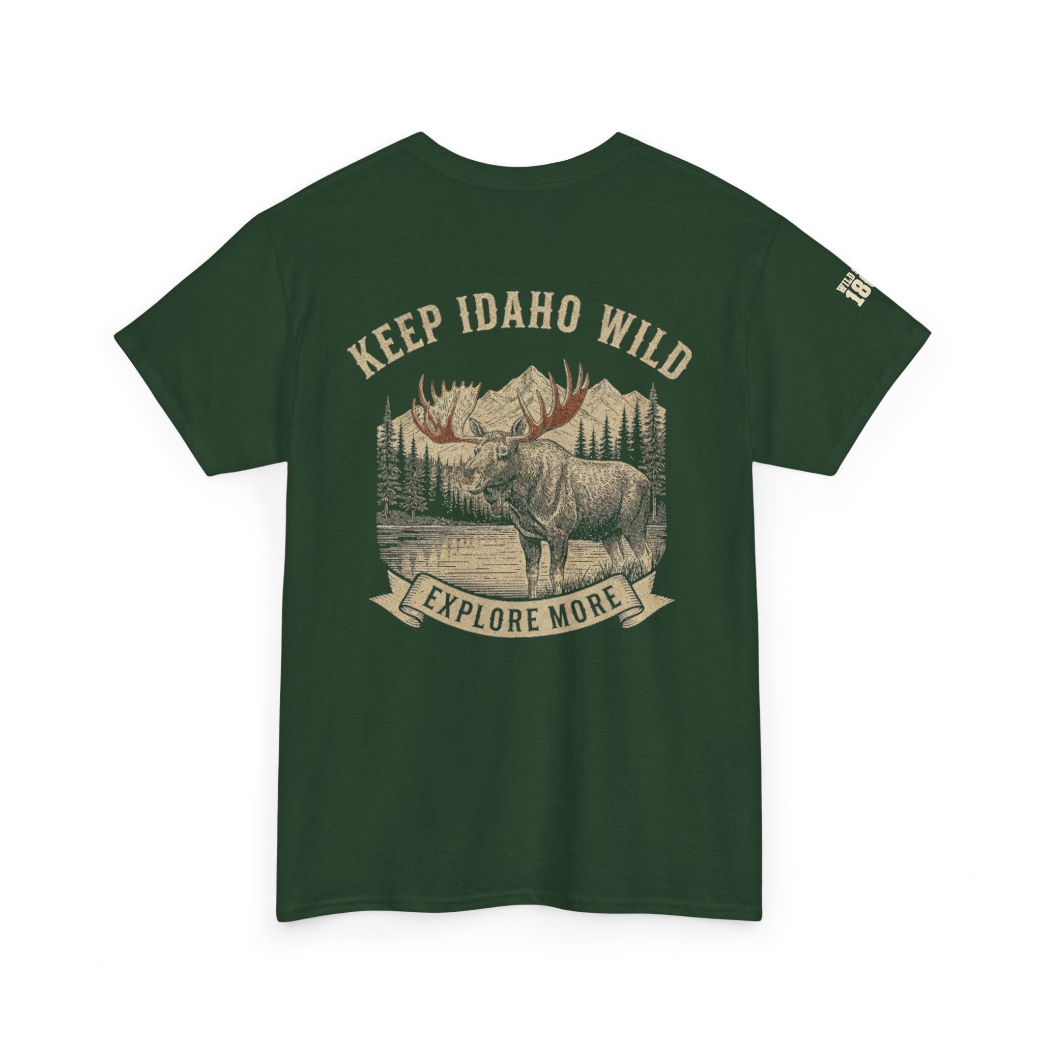 Keep Idaho Wild - Bull Moose Tee