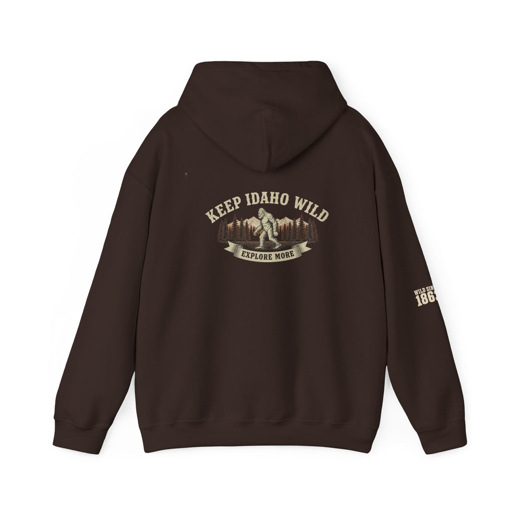 Keep Idaho Wild - Bigfoot Hoodie