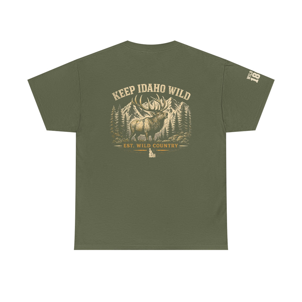 Keep Idaho Wild — Bull Elk Tee