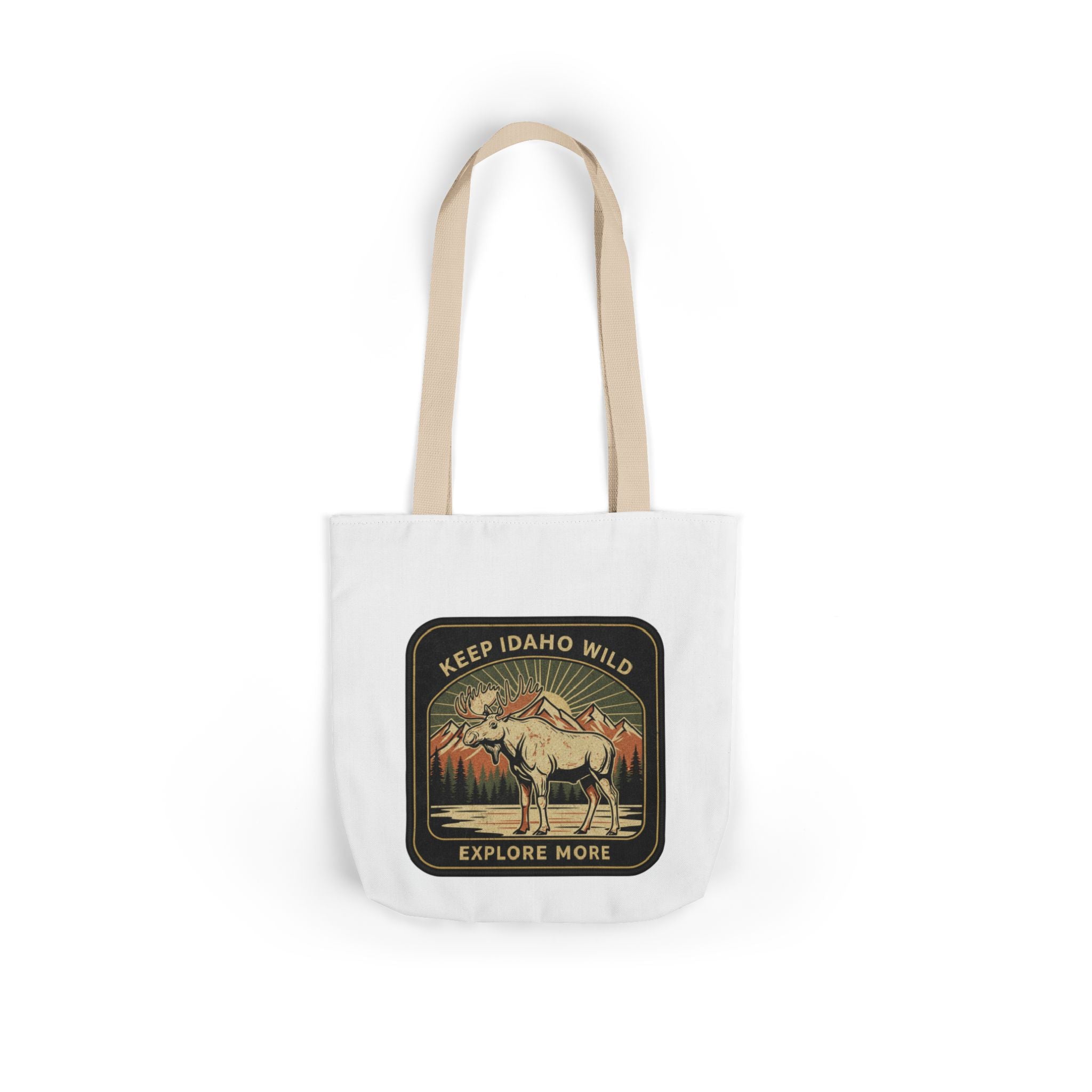 Keep Idaho Wild — Bull Moose Canvas Tote