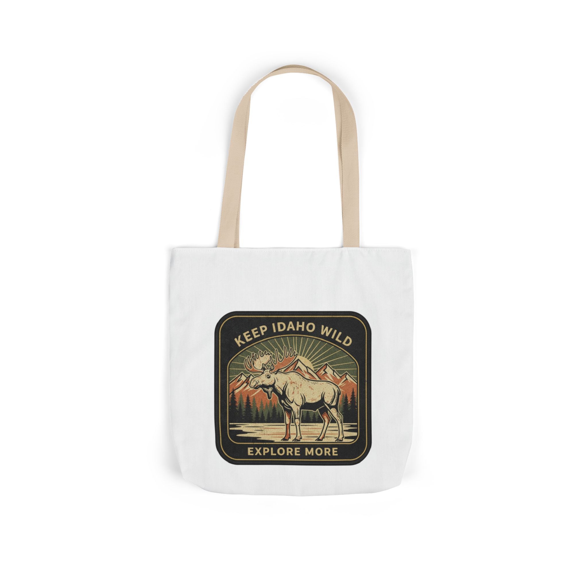 Keep Idaho Wild — Bull Moose Canvas Tote