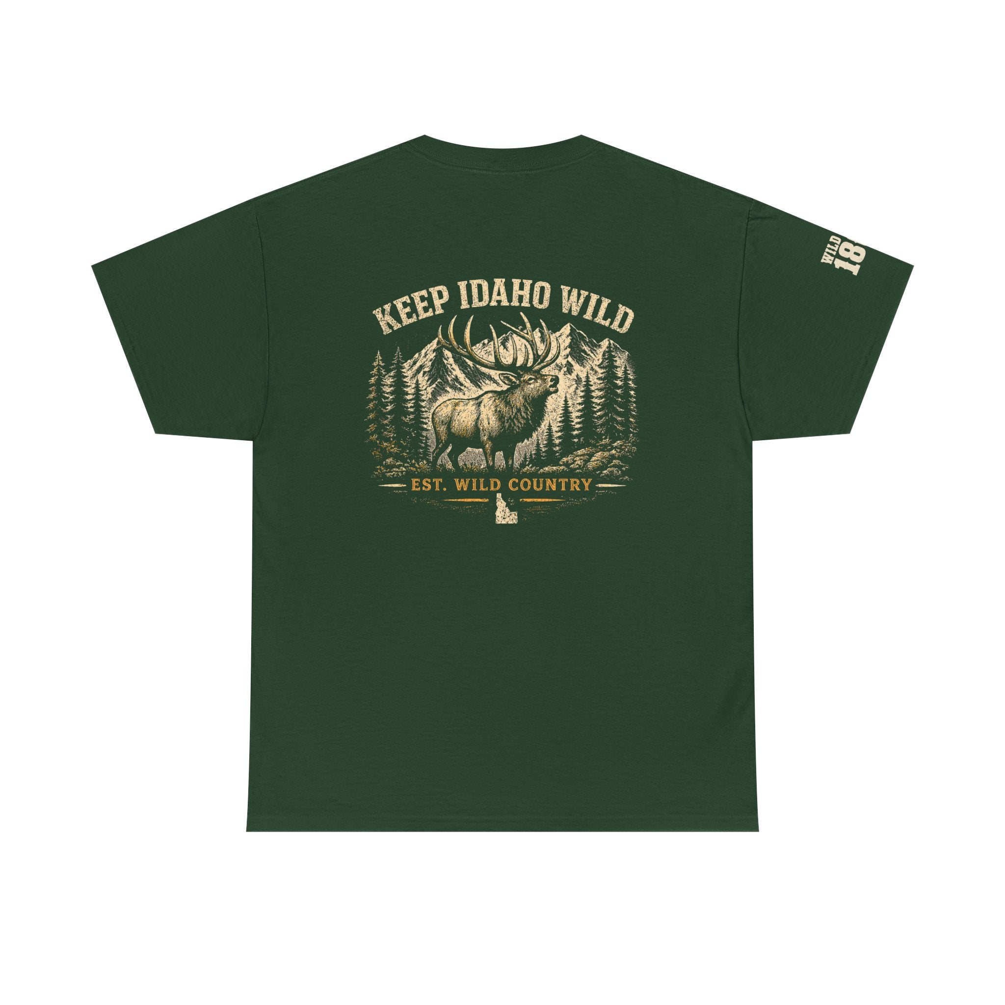Keep Idaho Wild — Bull Elk Tee