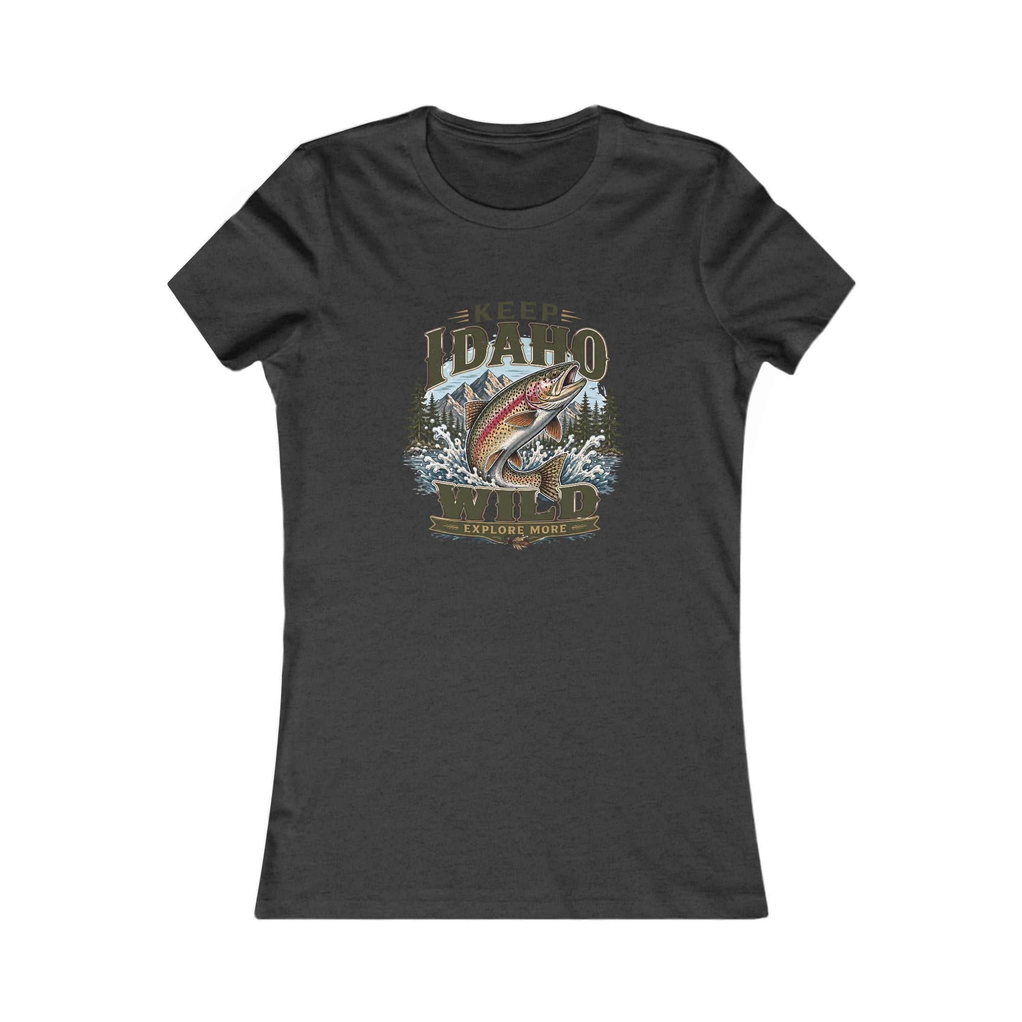 Keep Idaho Wild - Women's Fishing Tee