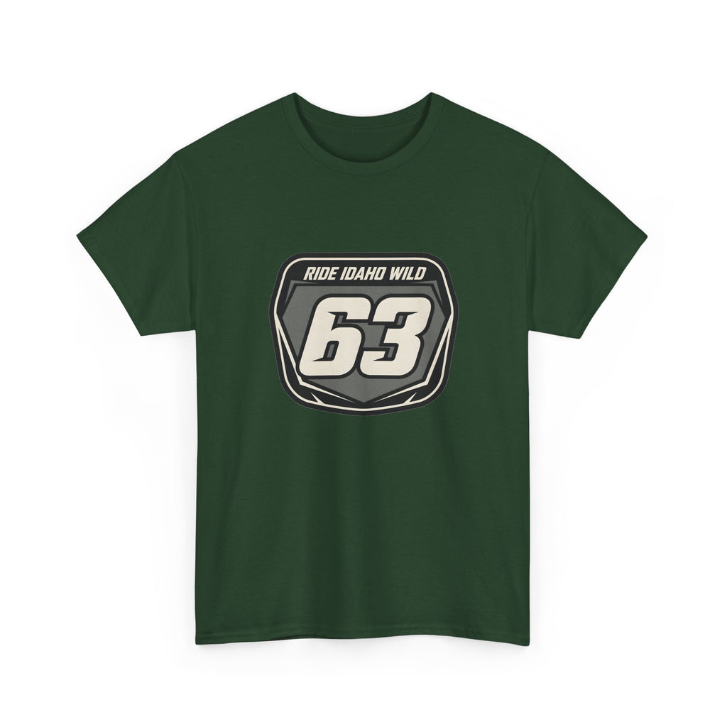Ride Idaho Wild - Monochrome MX 63 Plate Tee