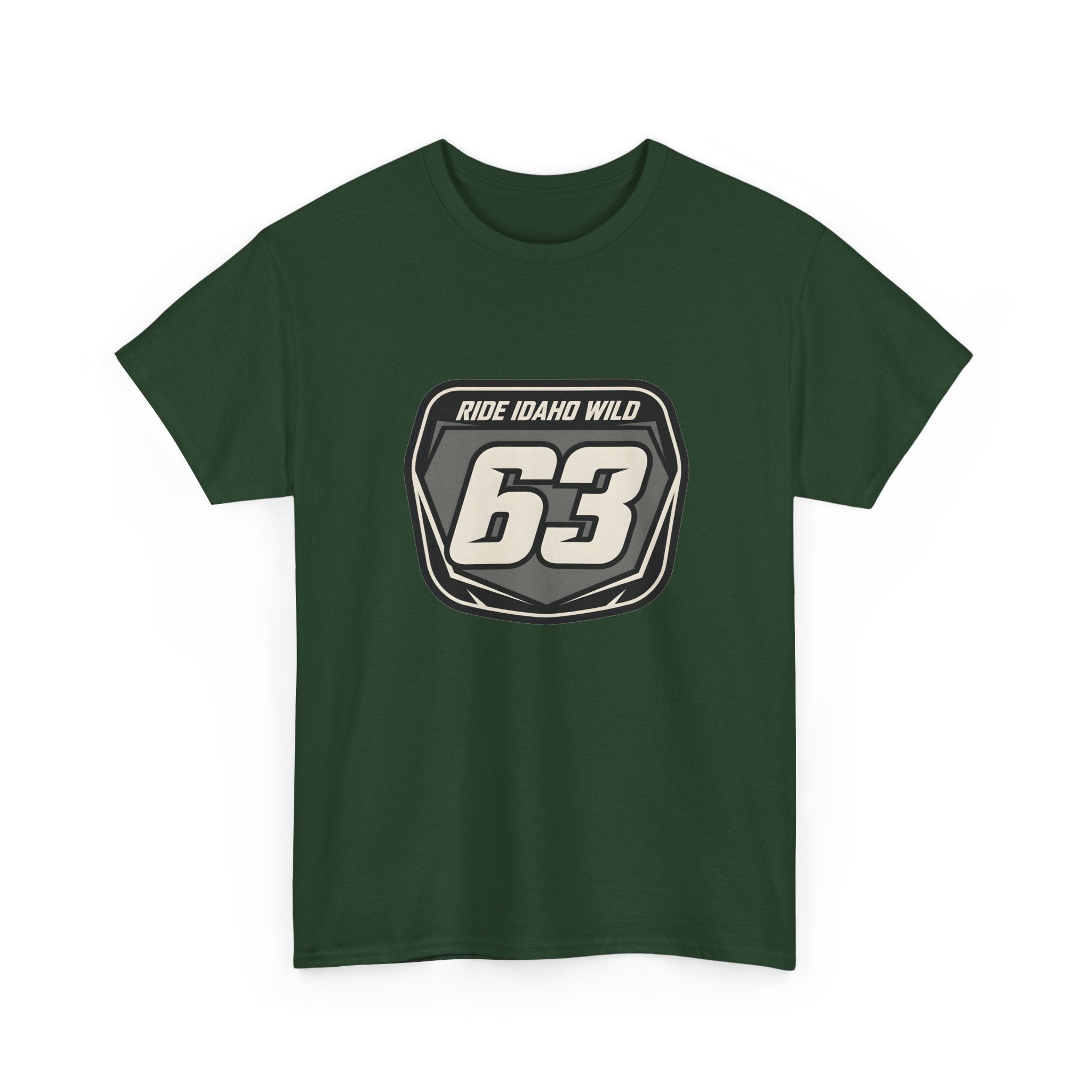 Ride Idaho Wild - Monochrome MX 63 Plate Tee