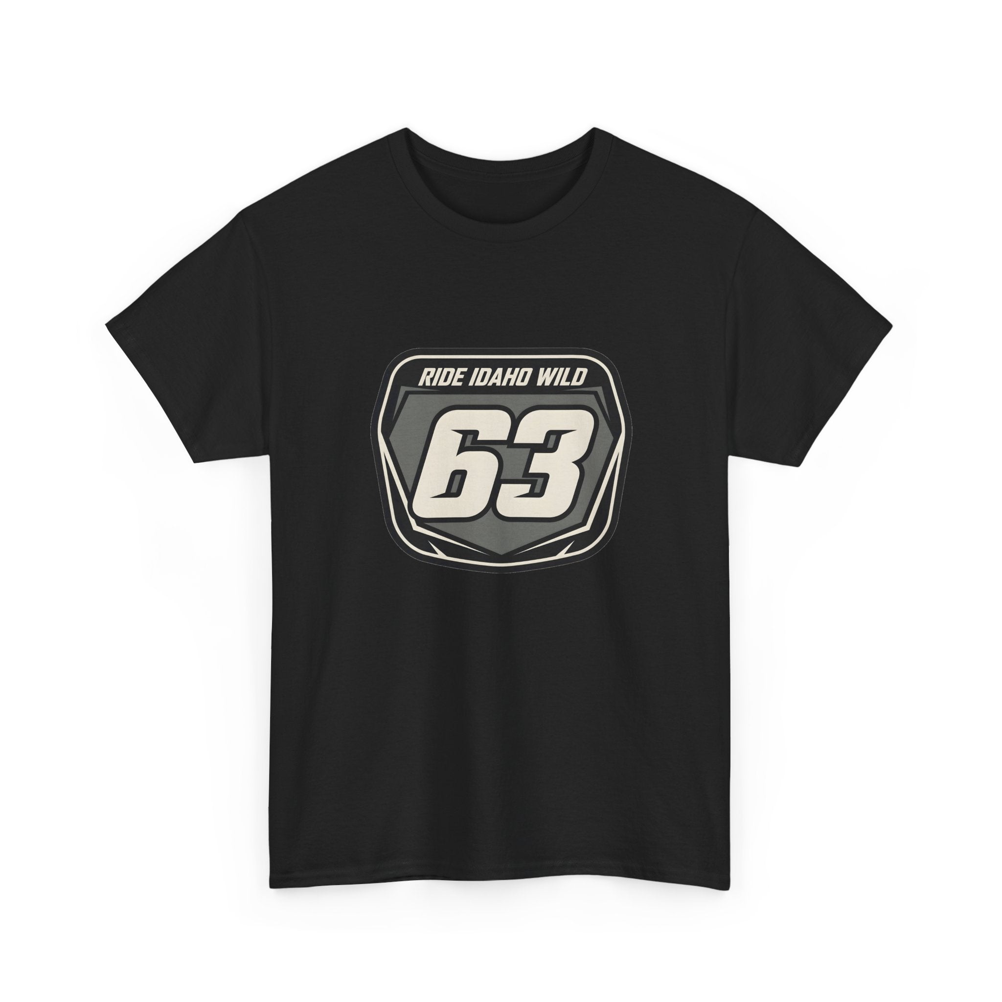Ride Idaho Wild - Monochrome MX 63 Plate Tee