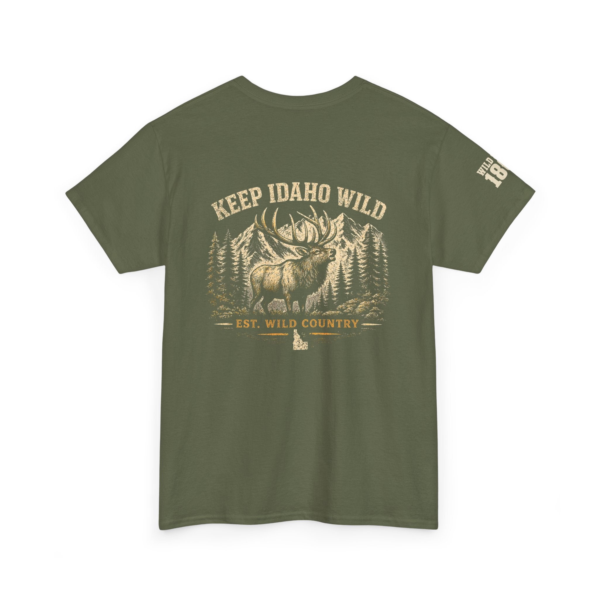 Keep Idaho Wild — Bull Elk Tee